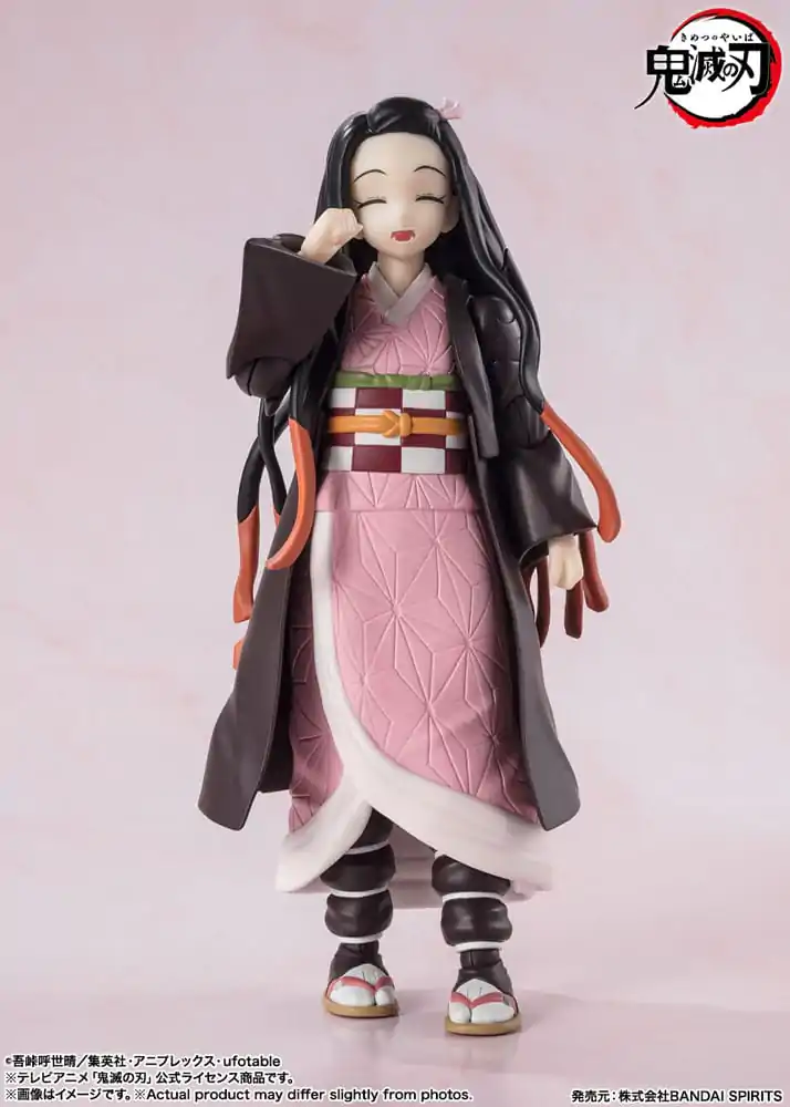 Demon Slayer: Kimetsu no Yaiba S.H. Figuarts Figurka Akcji Nezuko Kamado 13 cm zdjęcie produktu