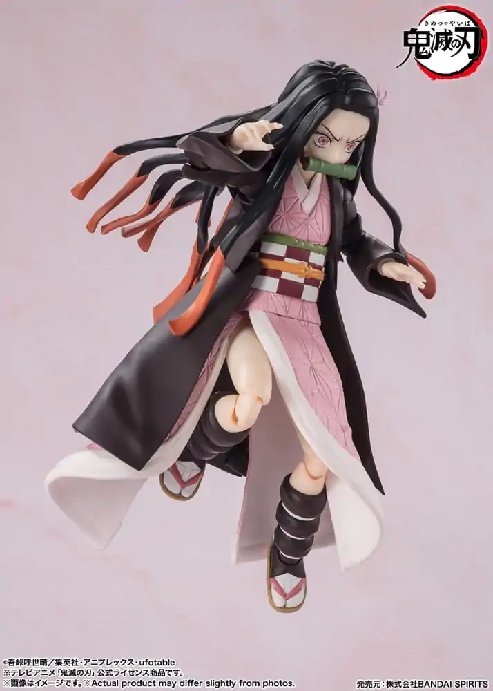 Demon Slayer: Kimetsu no Yaiba S.H. Figuarts Figurka Akcji Nezuko Kamado 13 cm zdjęcie produktu