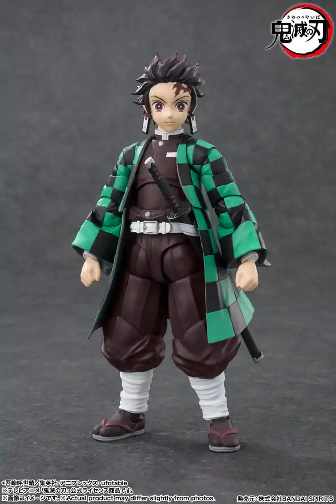 Demon Slayer: Kimetsu no Yaiba S.H. Figuarts Figurka Akcji Tanjiro Kamado 14 cm zdjęcie produktu