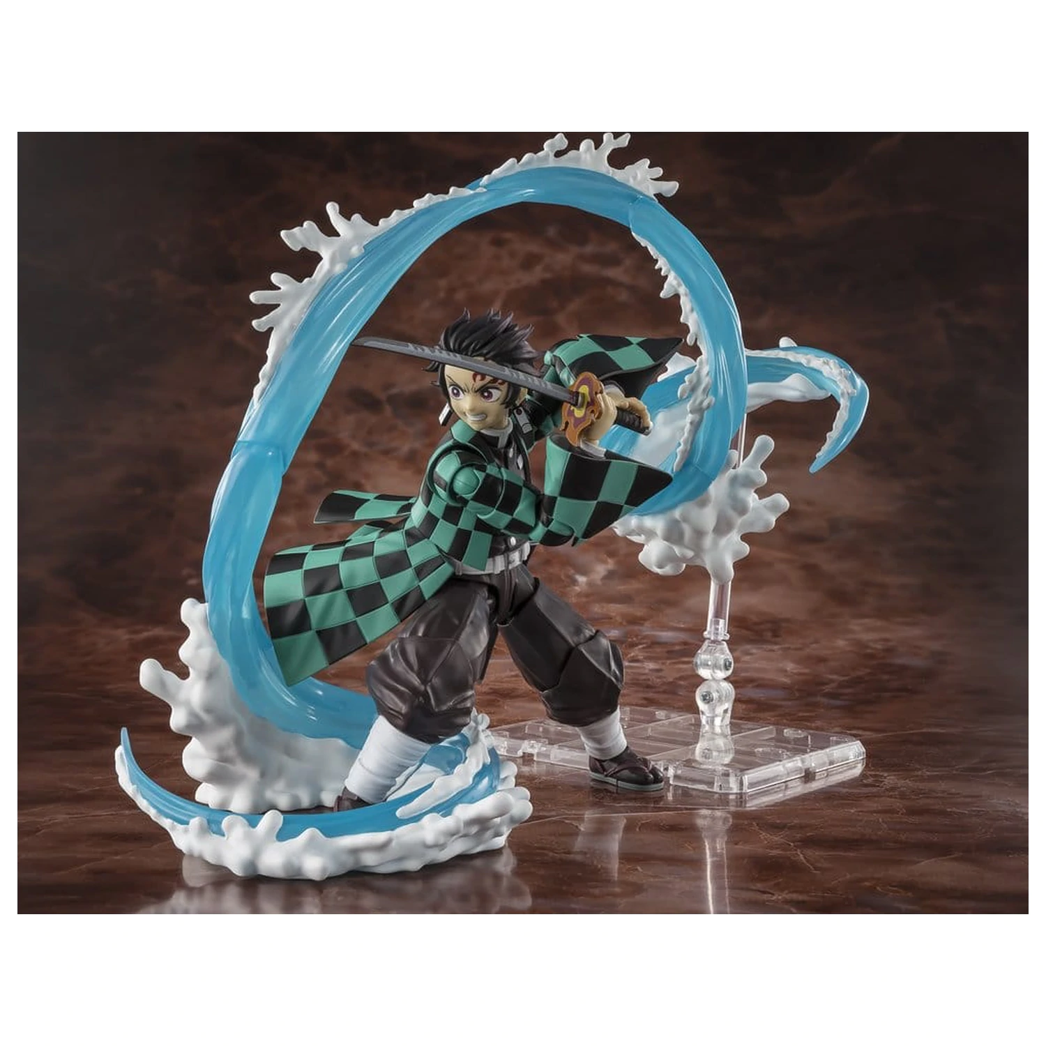 Demon Slayer: Kimetsu no Yaiba S.H. Figuarts Zestaw akcesoriów Tanjiro Kamado i Giyu Tomioka Zestaw części opcjonalnych Oddech Wody zdjęcie produktu