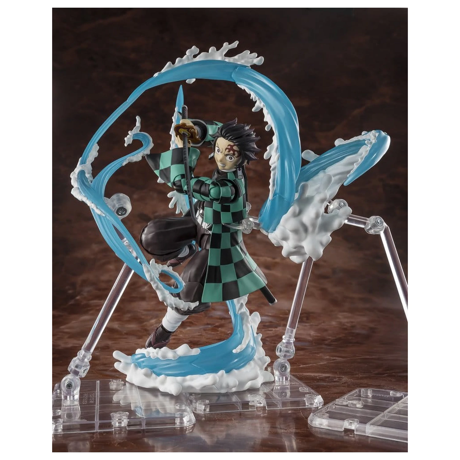 Demon Slayer: Kimetsu no Yaiba S.H. Figuarts Zestaw akcesoriów Tanjiro Kamado i Giyu Tomioka Zestaw części opcjonalnych Oddech Wody zdjęcie produktu