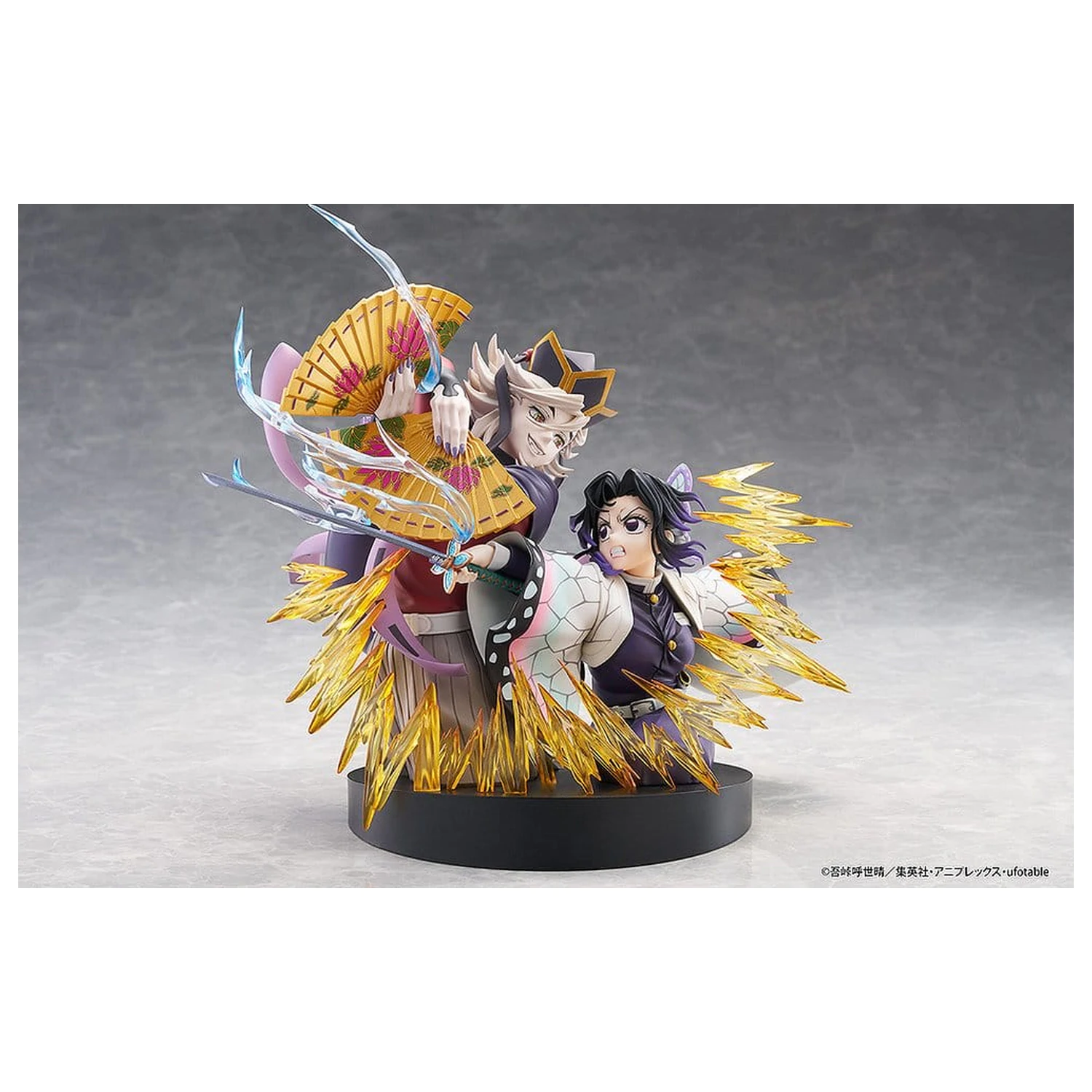 Demon Slayer: Kimetsu no Yaiba figurki PCV zestaw 2 sztuk Shinobu Kocho & Doma 18 cm zdjęcie produktu