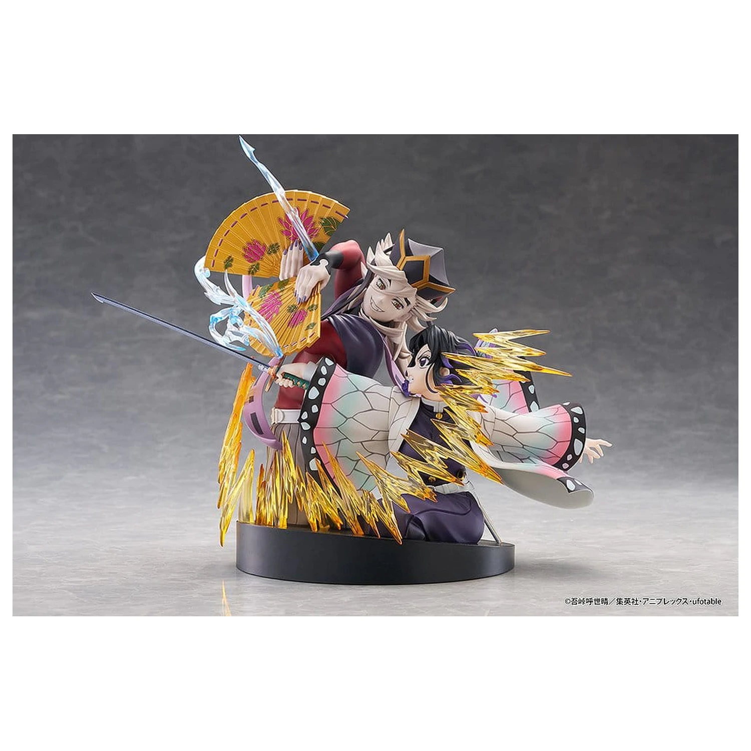 Demon Slayer: Kimetsu no Yaiba figurki PCV zestaw 2 sztuk Shinobu Kocho & Doma 18 cm zdjęcie produktu