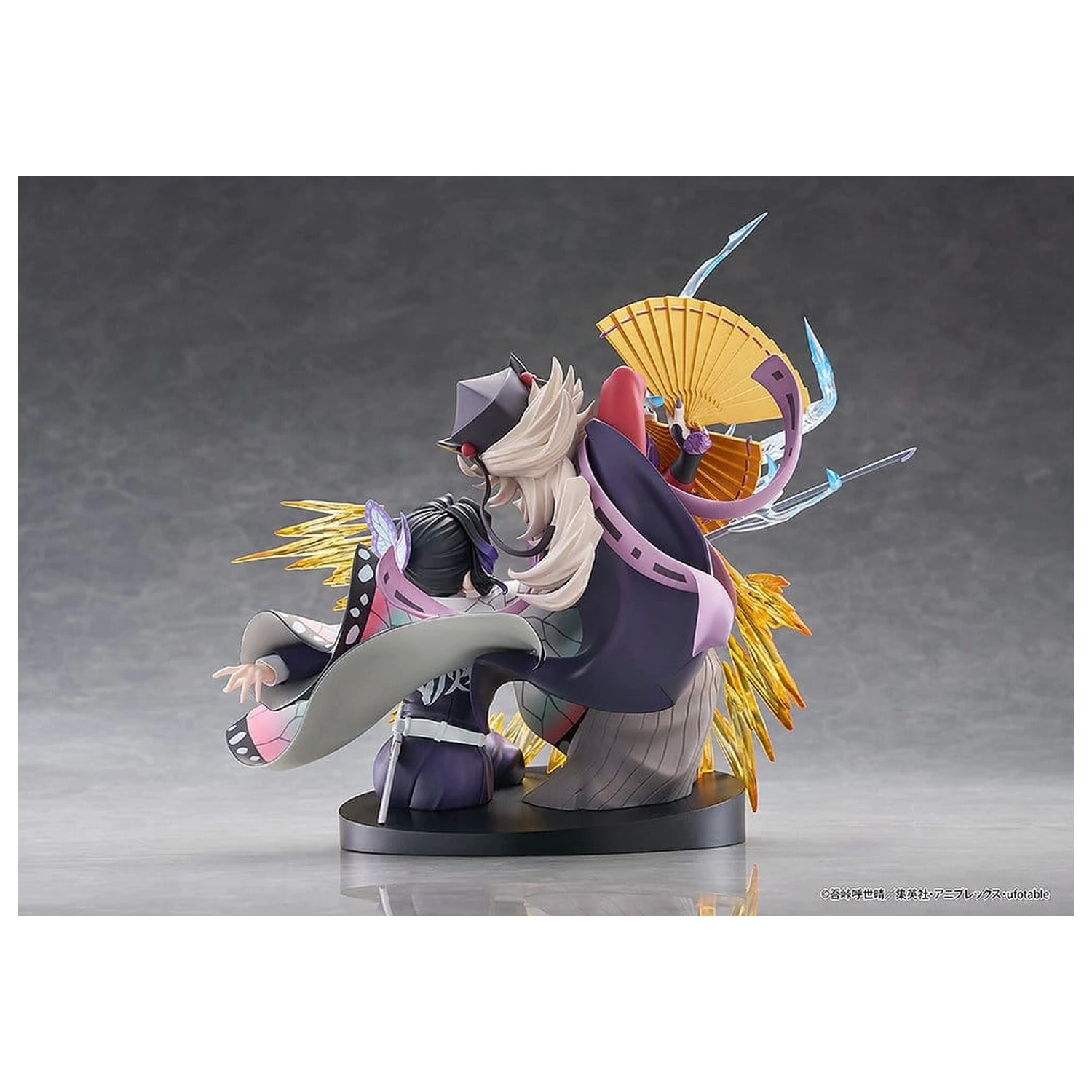 Demon Slayer: Kimetsu no Yaiba figurki PCV zestaw 2 sztuk Shinobu Kocho & Doma 18 cm zdjęcie produktu