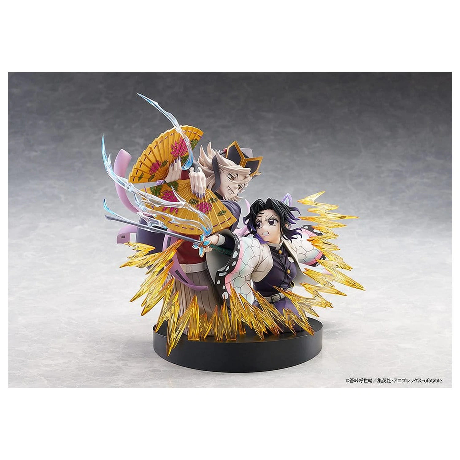 Demon Slayer: Kimetsu no Yaiba figurki PCV zestaw 2 sztuk Shinobu Kocho & Doma 18 cm zdjęcie produktu