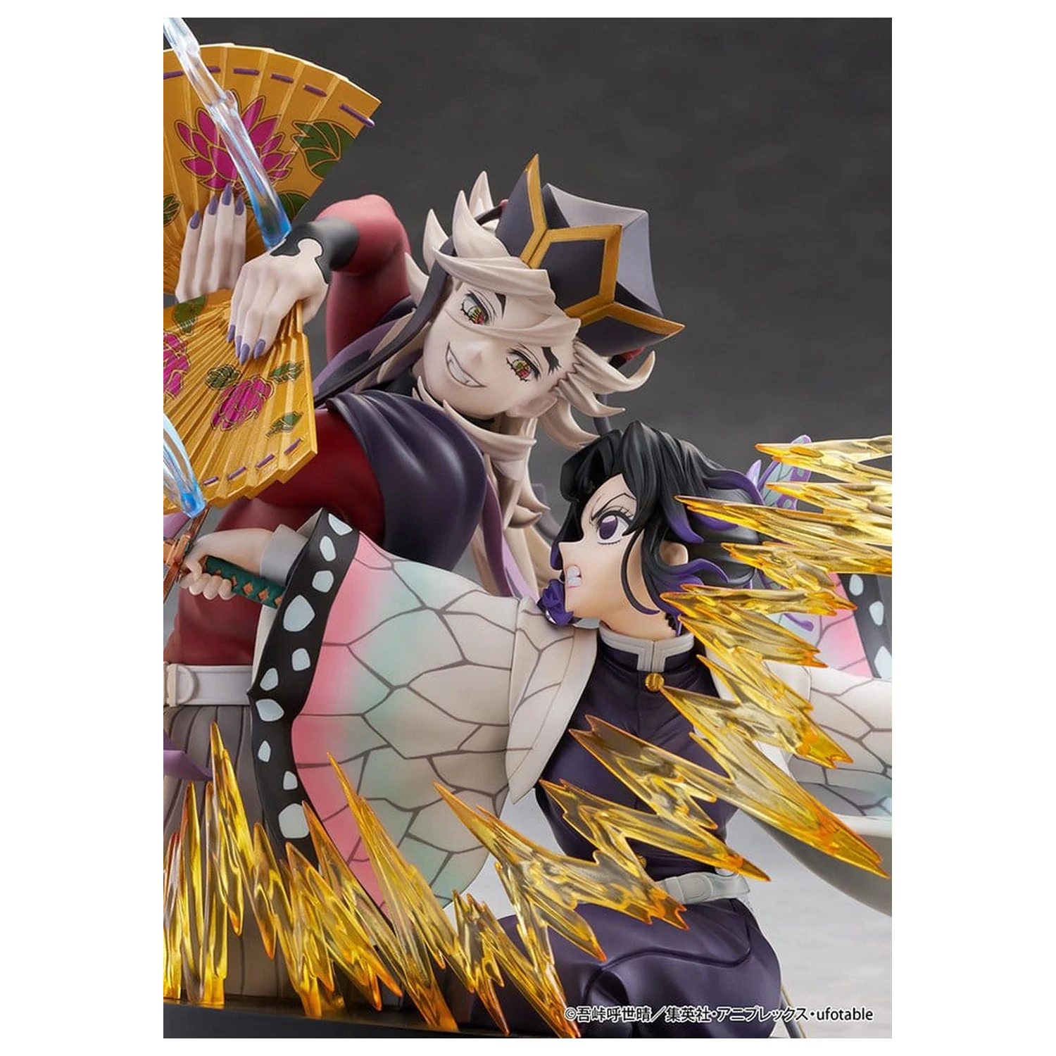 Demon Slayer: Kimetsu no Yaiba figurki PCV zestaw 2 sztuk Shinobu Kocho & Doma 18 cm zdjęcie produktu