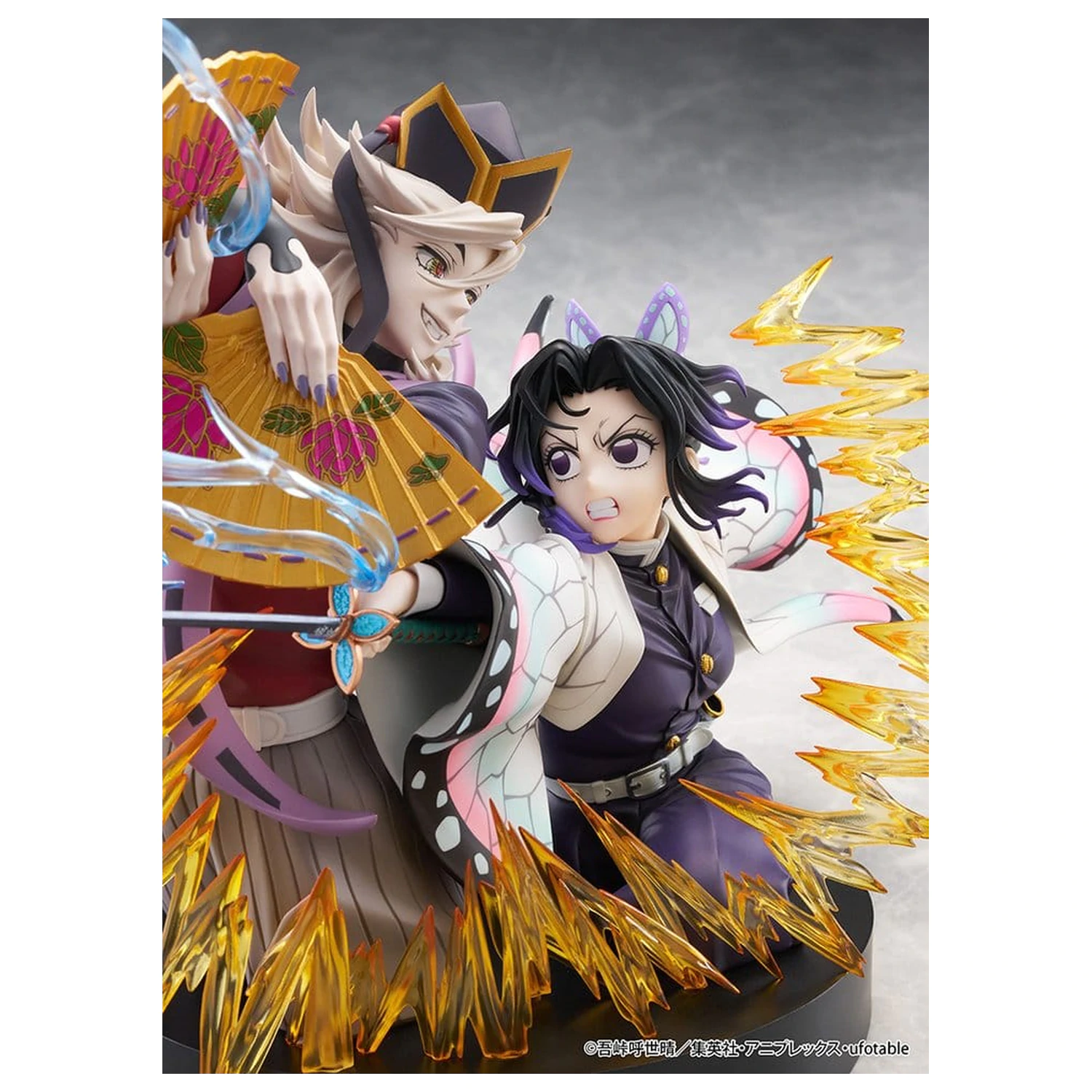 Demon Slayer: Kimetsu no Yaiba figurki PCV zestaw 2 sztuk Shinobu Kocho & Doma 18 cm zdjęcie produktu