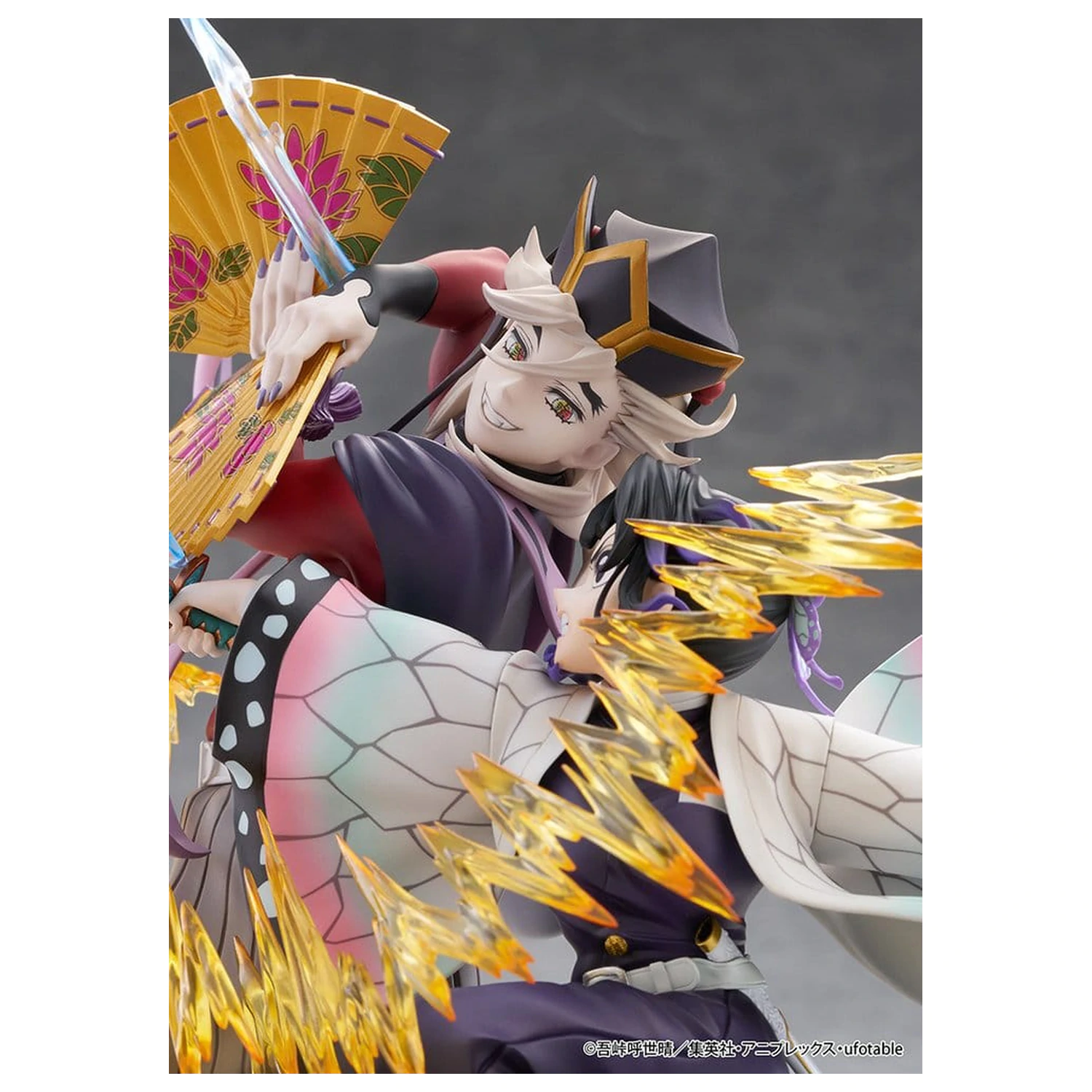 Demon Slayer: Kimetsu no Yaiba figurki PCV zestaw 2 sztuk Shinobu Kocho & Doma 18 cm zdjęcie produktu
