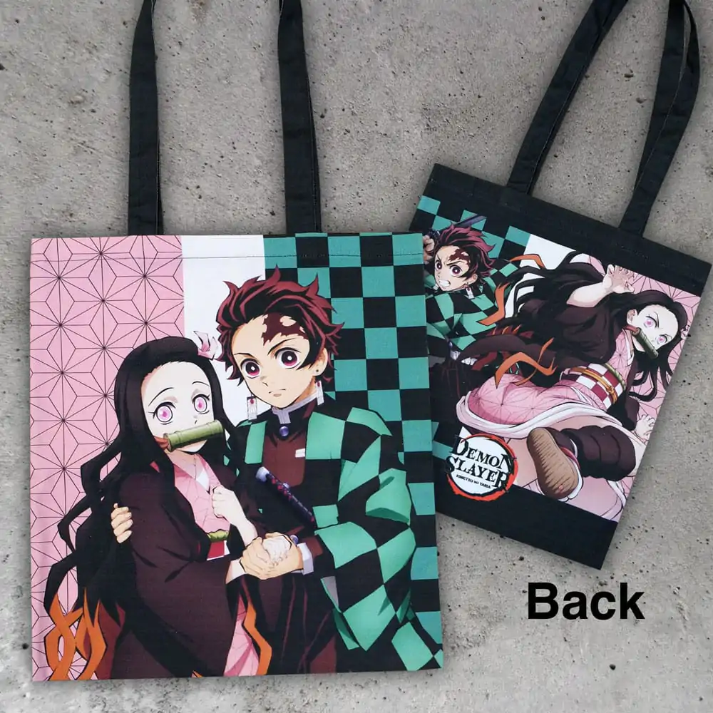 Demon Slayer: Kimetsu no Yaiba Torba Tote Tanjiro & Nezuko zdjęcie produktu