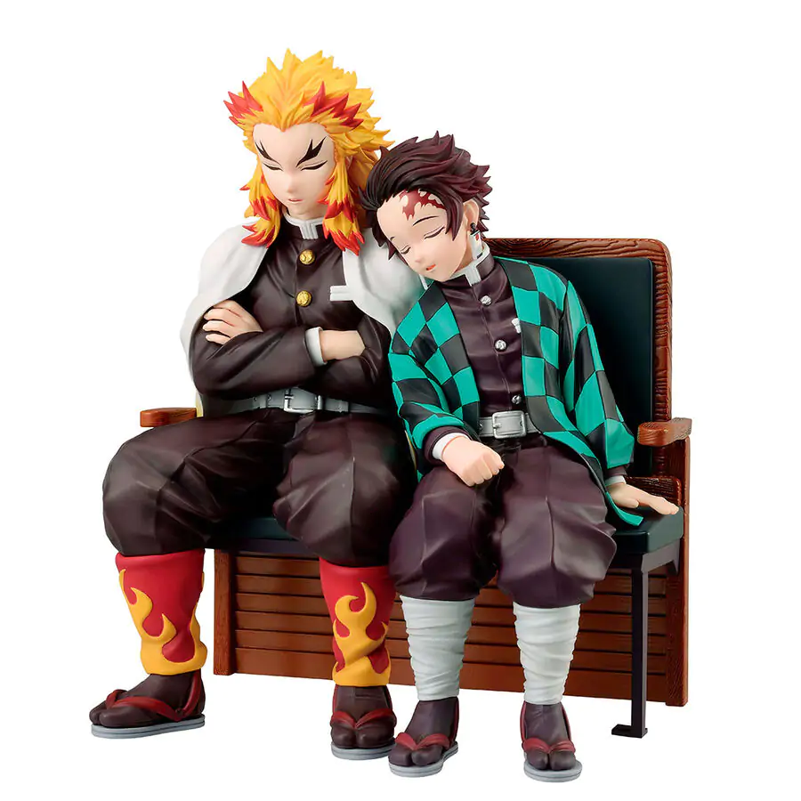 Demon Slayer Kimetsu no Yaiba Tanjiro Kamado & Kyojuro Rengoku Locus Ichibansho figurka 15 cm zdjęcie produktu