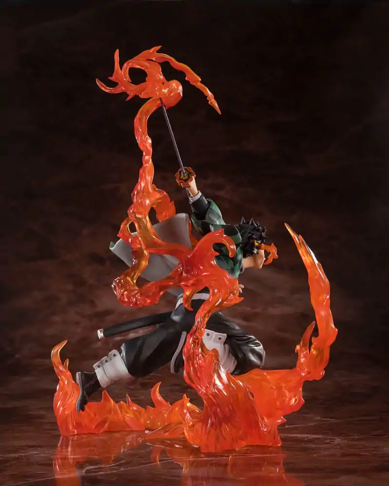 Demon Slayer Kimetsu no Yaiba Tanjiro Kamado Kyojuro Rengokus Sword Guard figurka 19,5 cm zdjęcie produktu