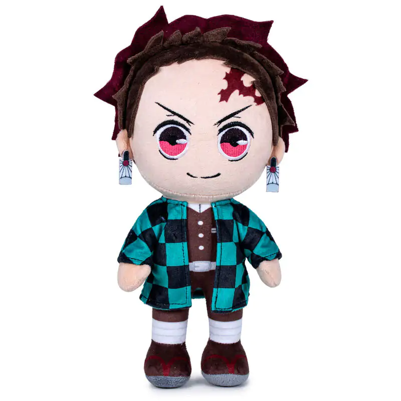 Demon Slayer Kimetsu no Yaiba Tanjiro Kamado pluszowa zabawka 27cm zdjęcie produktu