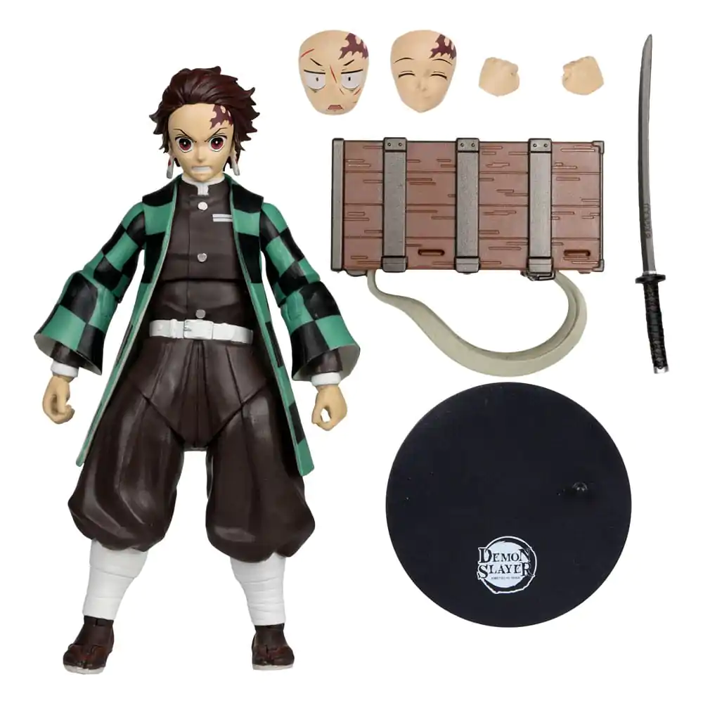 Demon Slayer: Kimetsu no Yaiba Figurka Akcji Tanjiro Kamado (z Nezuko Box) (Sezon 3) 18 cm zdjęcie produktu