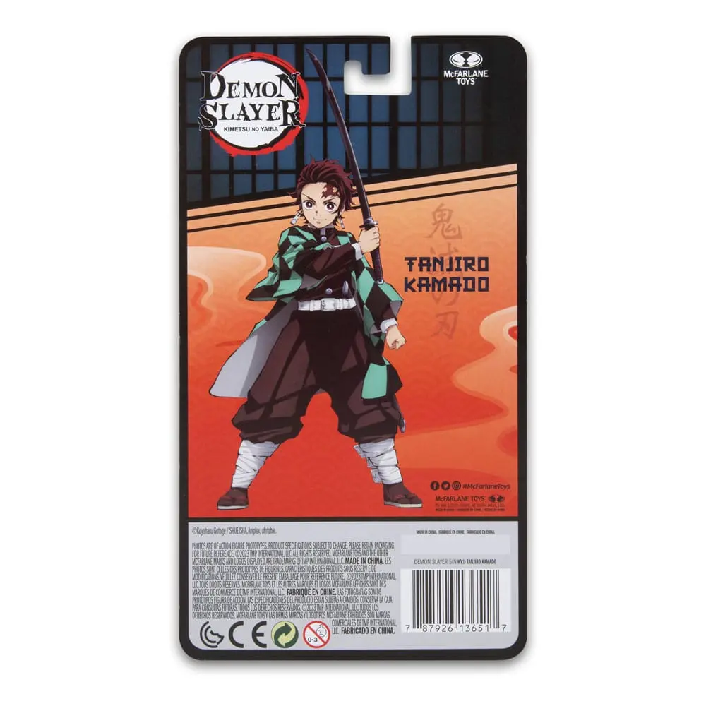 Demon Slayer: Kimetsu no Yaiba Figurka Akcji Tanjiron Kamado 13 cm zdjęcie produktu