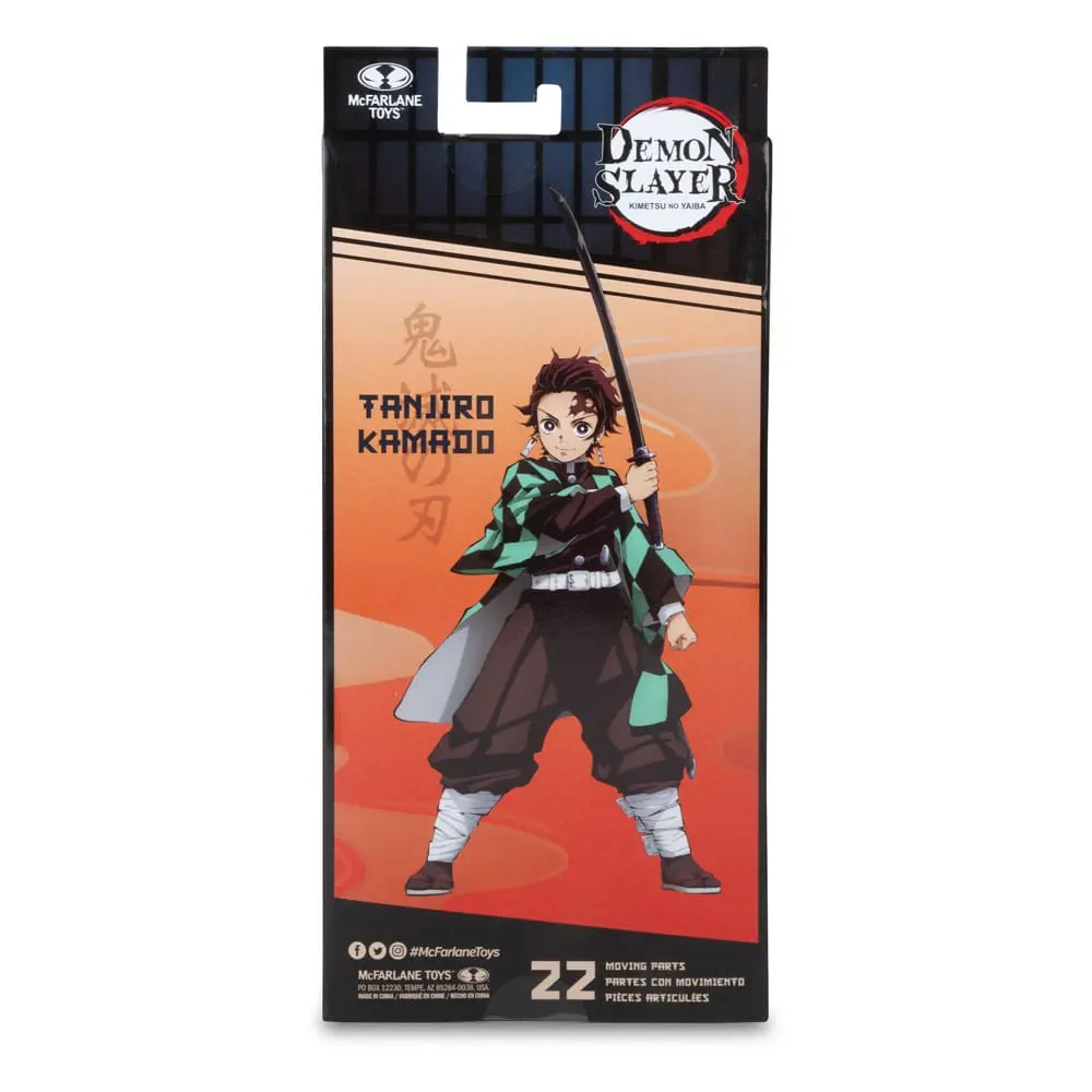 Demon Slayer: Kimetsu no Yaiba Figurka Akcji Tanjiron Kamado 18 cm zdjęcie produktu