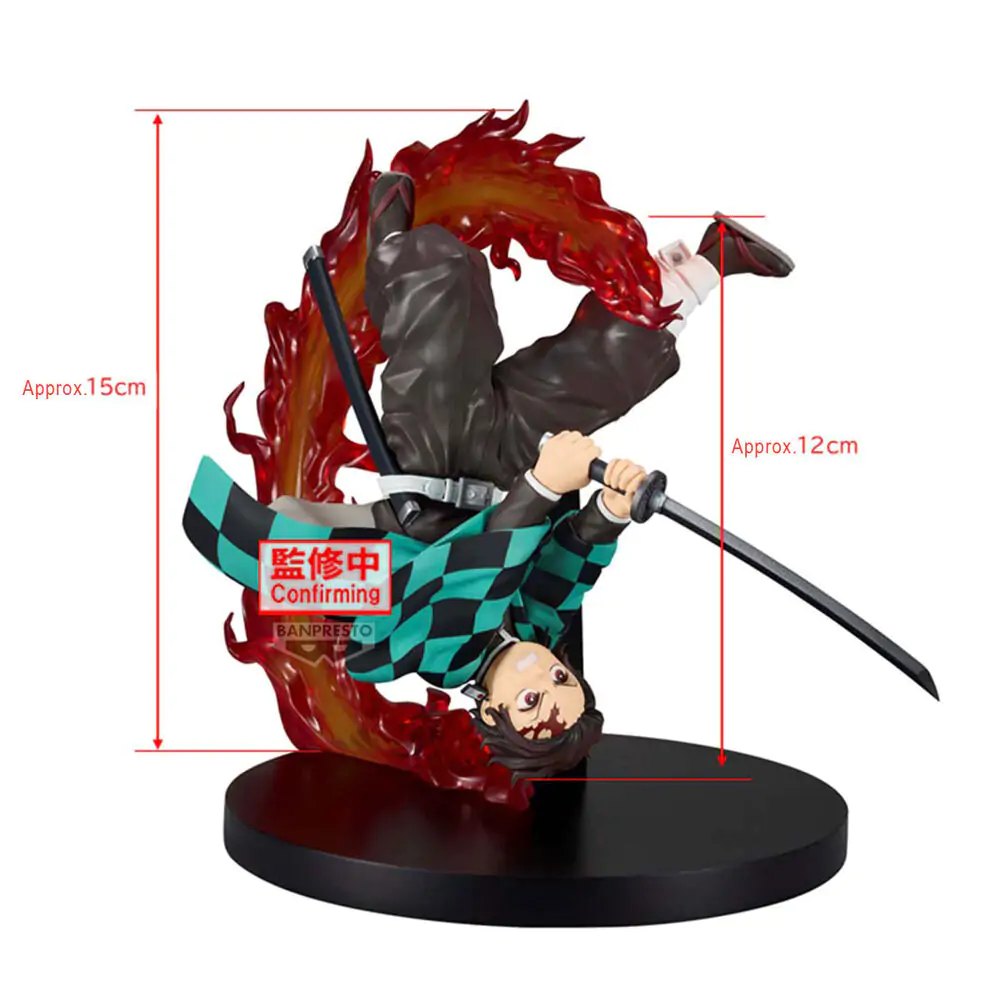 Demon Slayer Kimetsu no Yaiba Vibration Stars Tanjiro Kamado figurka 15 cm zdjęcie produktu