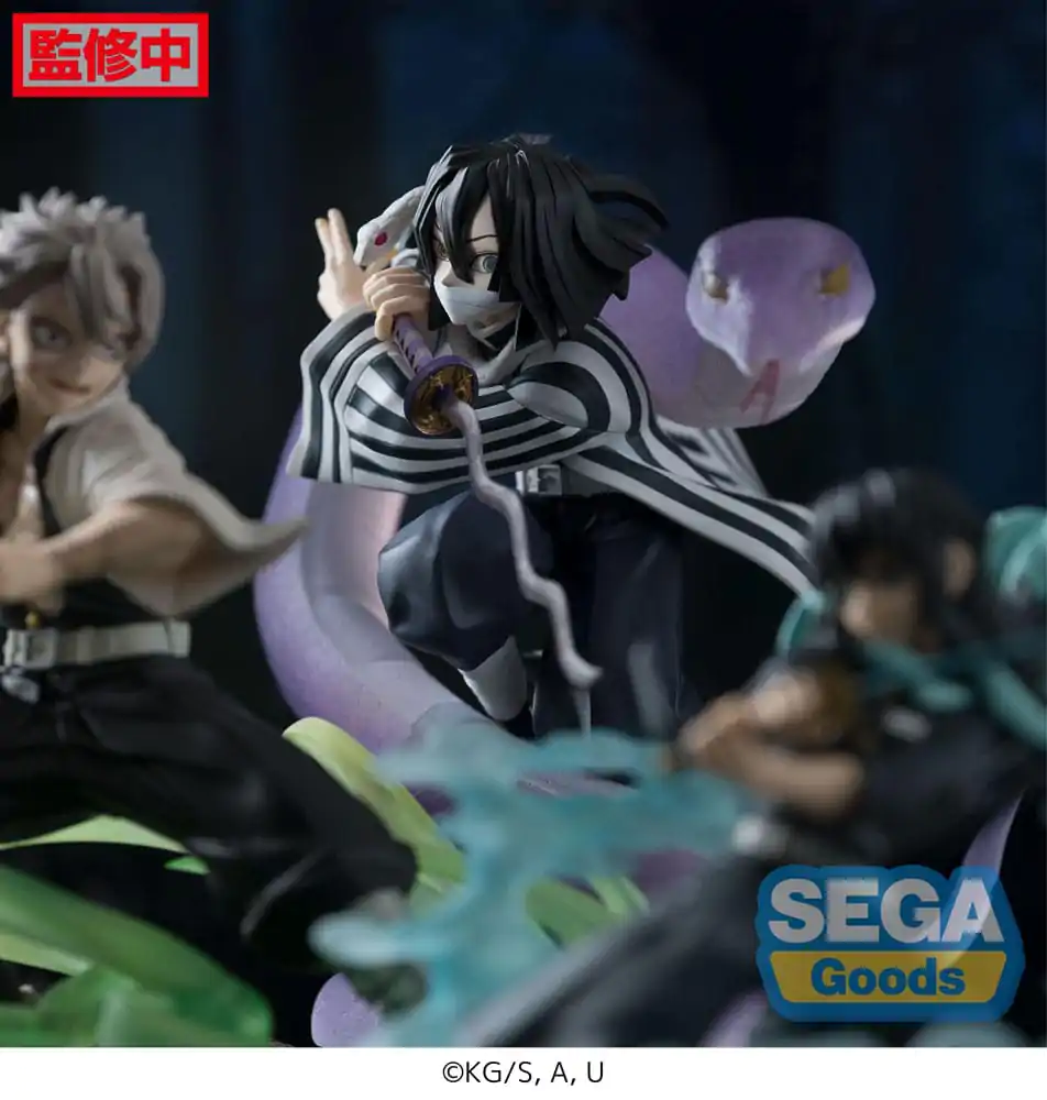 Demon Slayer: Kimetsu no Yaiba Xross Link Anime Figurka PVC Obanai Iguro Hashira Training Arc 14 cm zdjęcie produktu