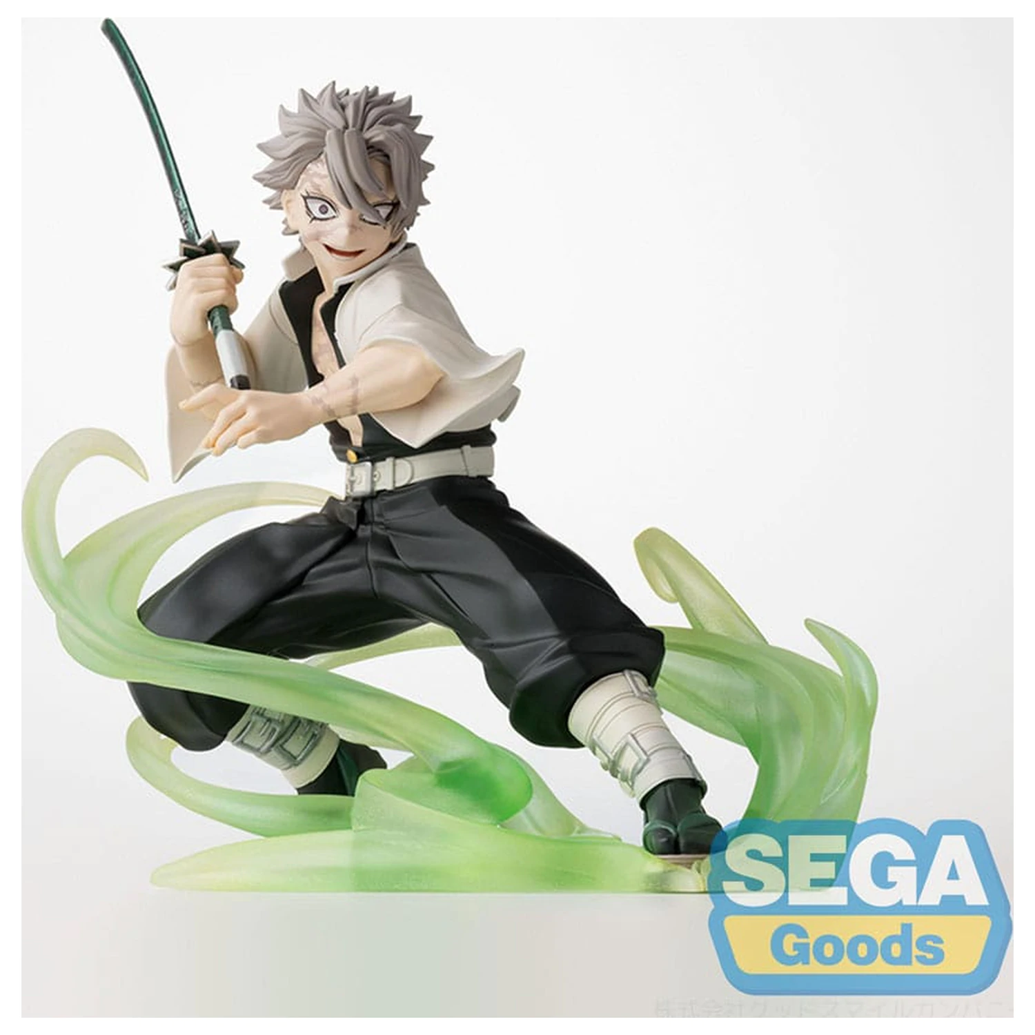 Demon Slayer: Kimetsu no Yaiba Xross Link Anime statua PVC Sanemi Shinazugawa Hashira Training Arc 12 cm zdjęcie produktu