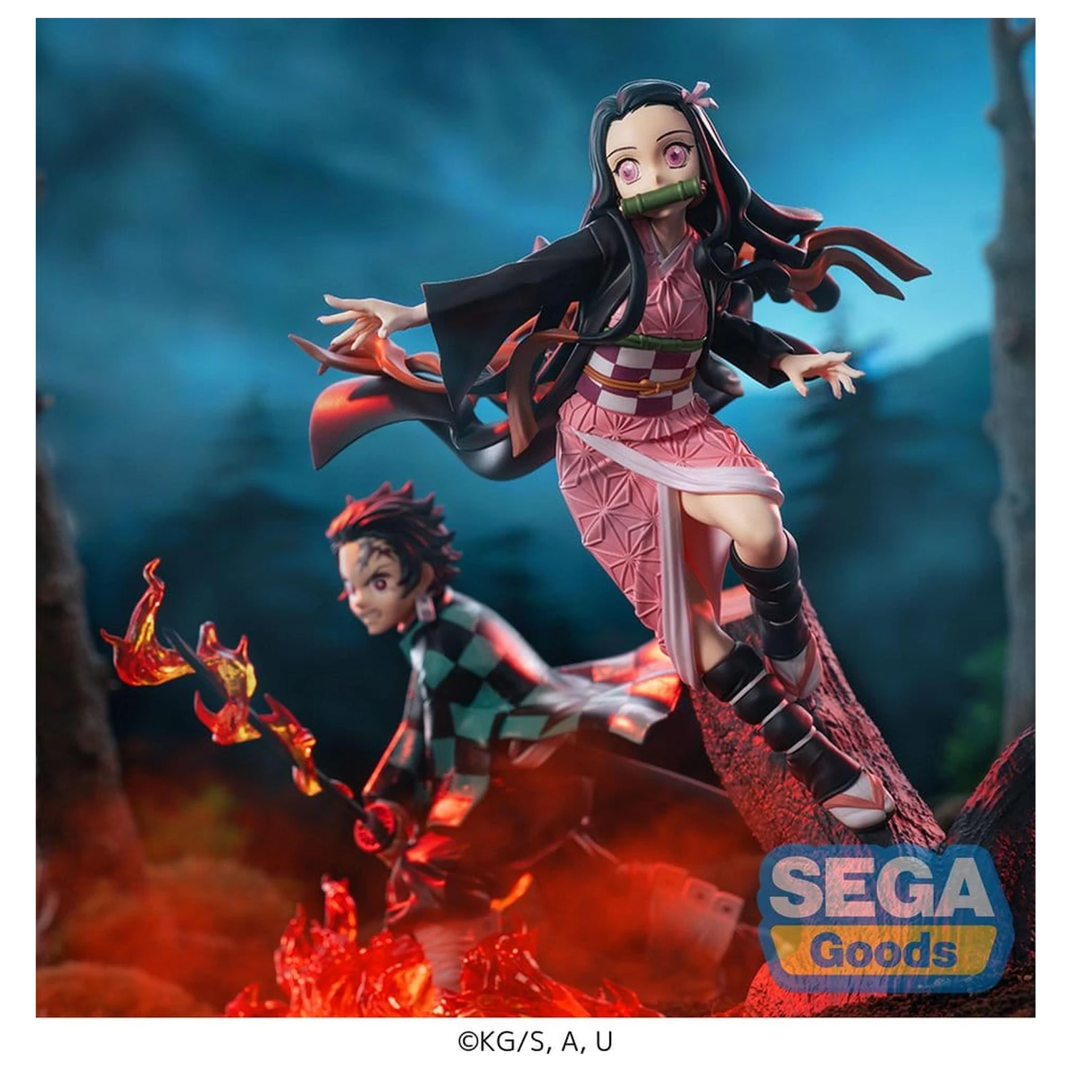 Demon Slayer: Kimetsu no Yaiba XrossLink PVC Statuetka Nezuko Kamado 16 cm zdjęcie produktu