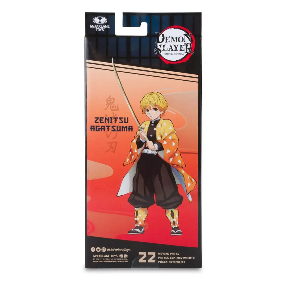 Demon Slayer: Kimetsu no Yaiba Figurka Akcji Zenitsu Agatsuma 18 cm zdjęcie produktu