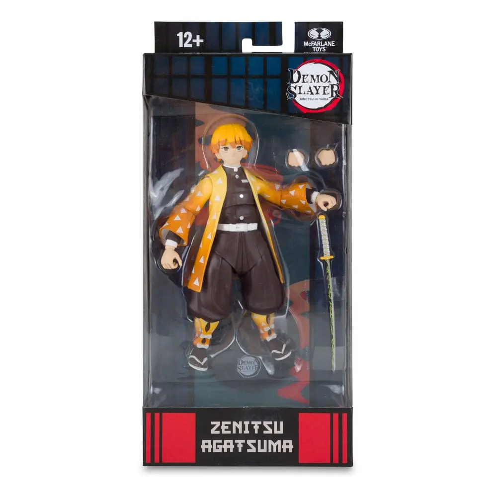 Demon Slayer: Kimetsu no Yaiba Figurka Akcji Zenitsu Agatsuma 18 cm zdjęcie produktu