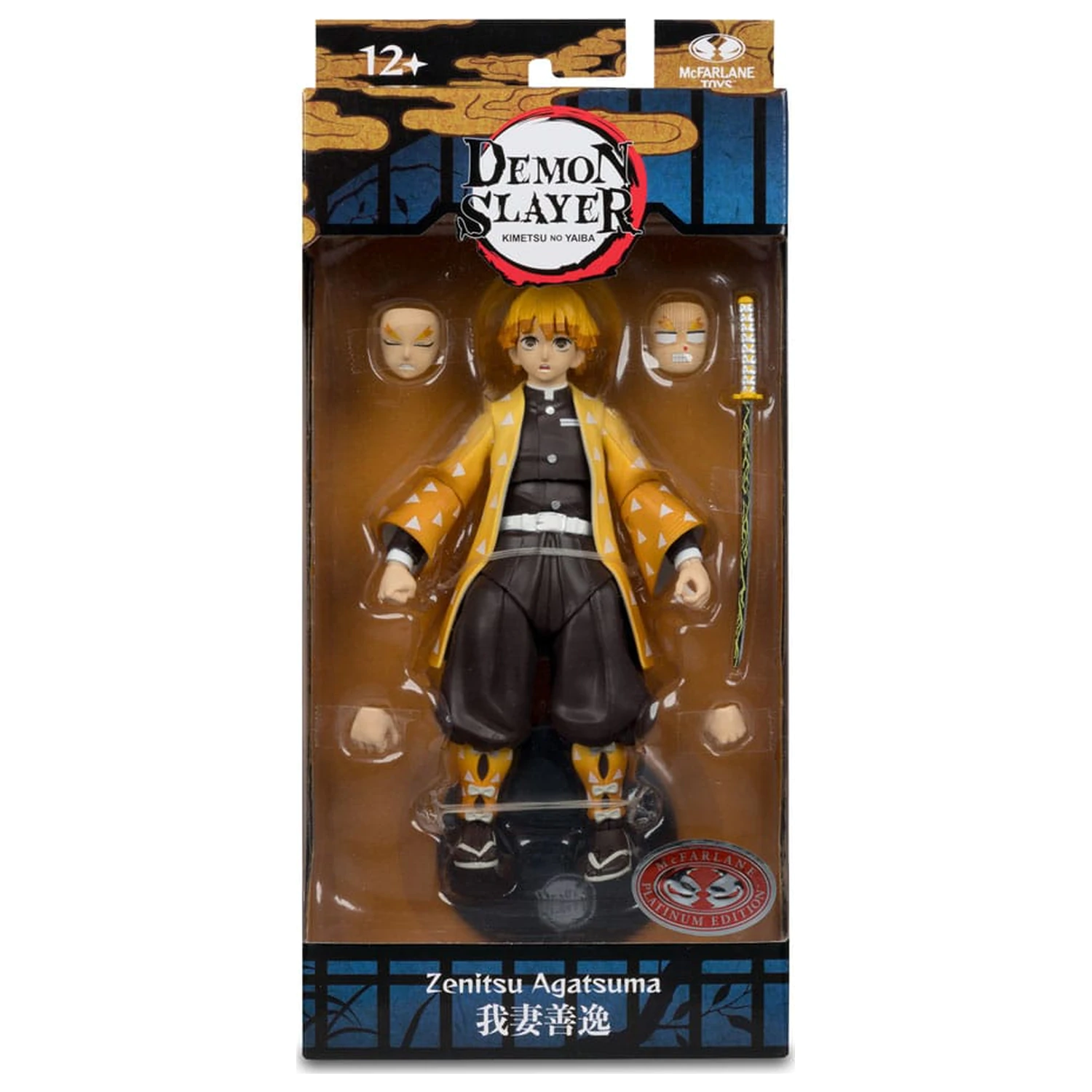 Demon Slayer: Kimetsu no Yaiba figurka akcji Zenitsu Agatsuma Plantinum Edition 15 cm zdjęcie produktu