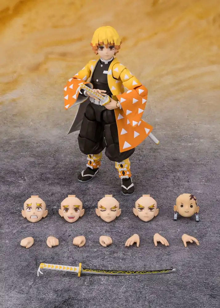 Demon Slayer Kimetsu no Yaiba Zenitsu Agatsuma S.H. Figuarts figurka 14 cm zdjęcie produktu