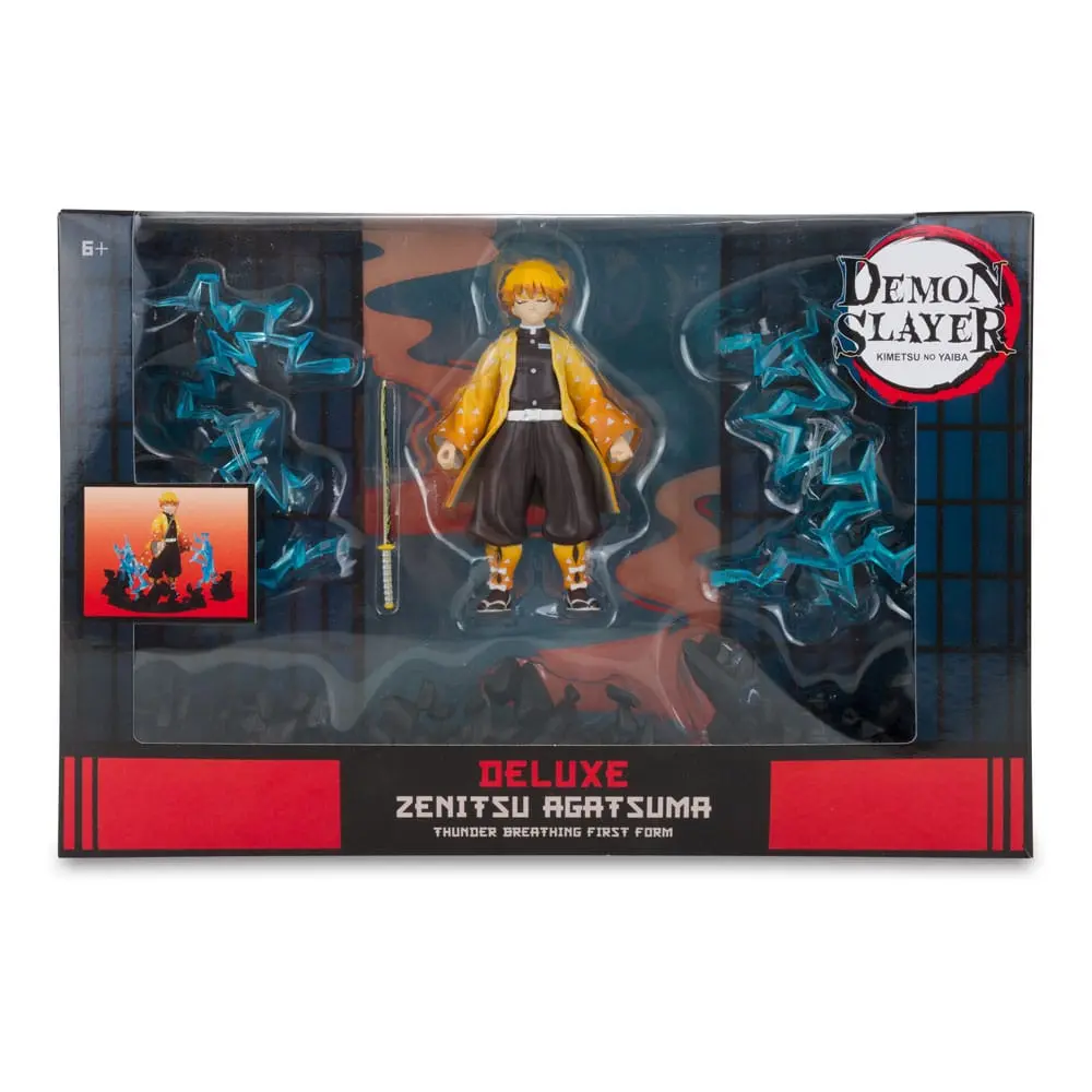 Demon Slayer: Kimetsu no Yaiba Figurka Akcji Zenitsu Thunder Breathing Deluxe 13 cm zdjęcie produktu