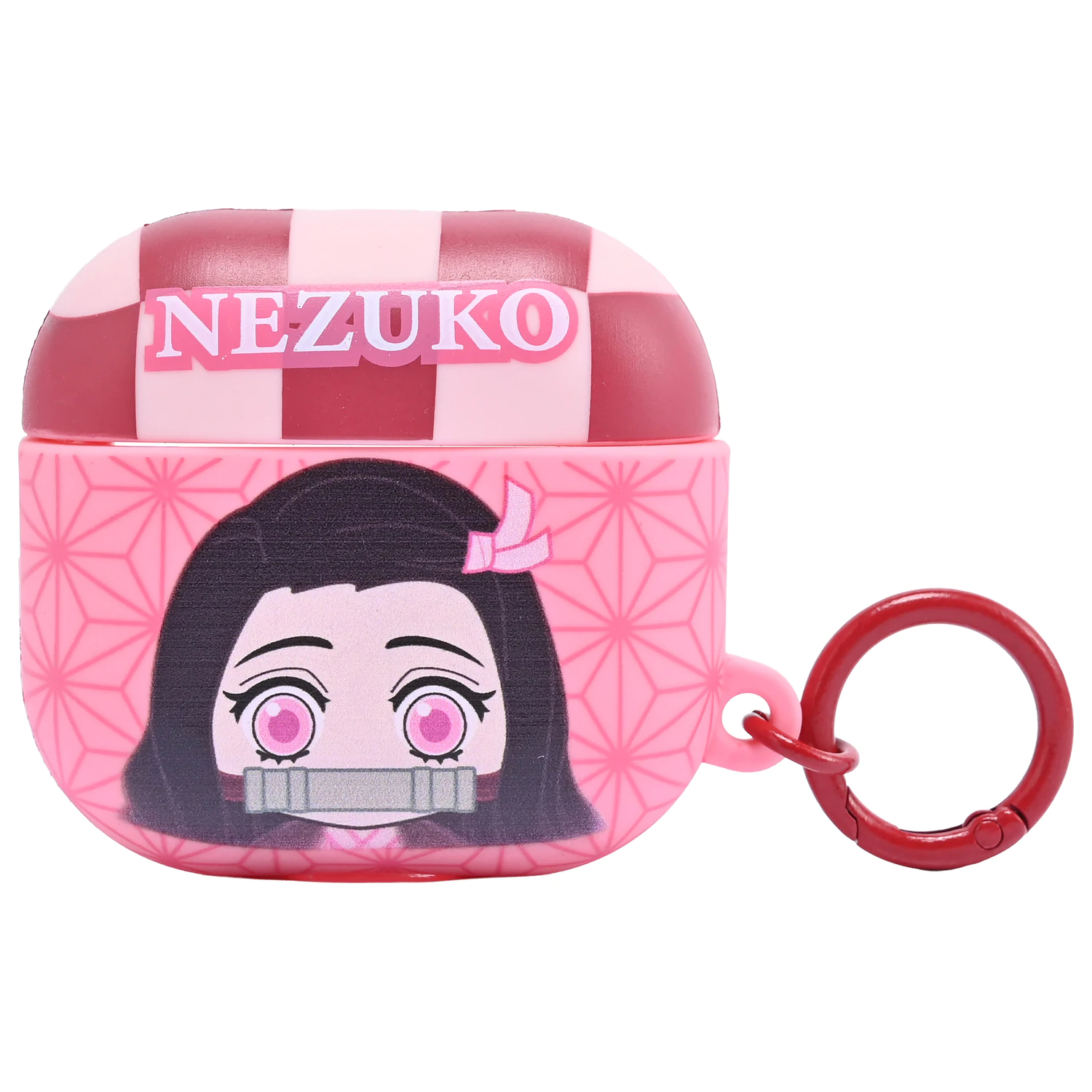 Demon Slayer Nezuko 3D Foam Etui na AirPods z pianki ze spinką do torby zdjęcie produktu