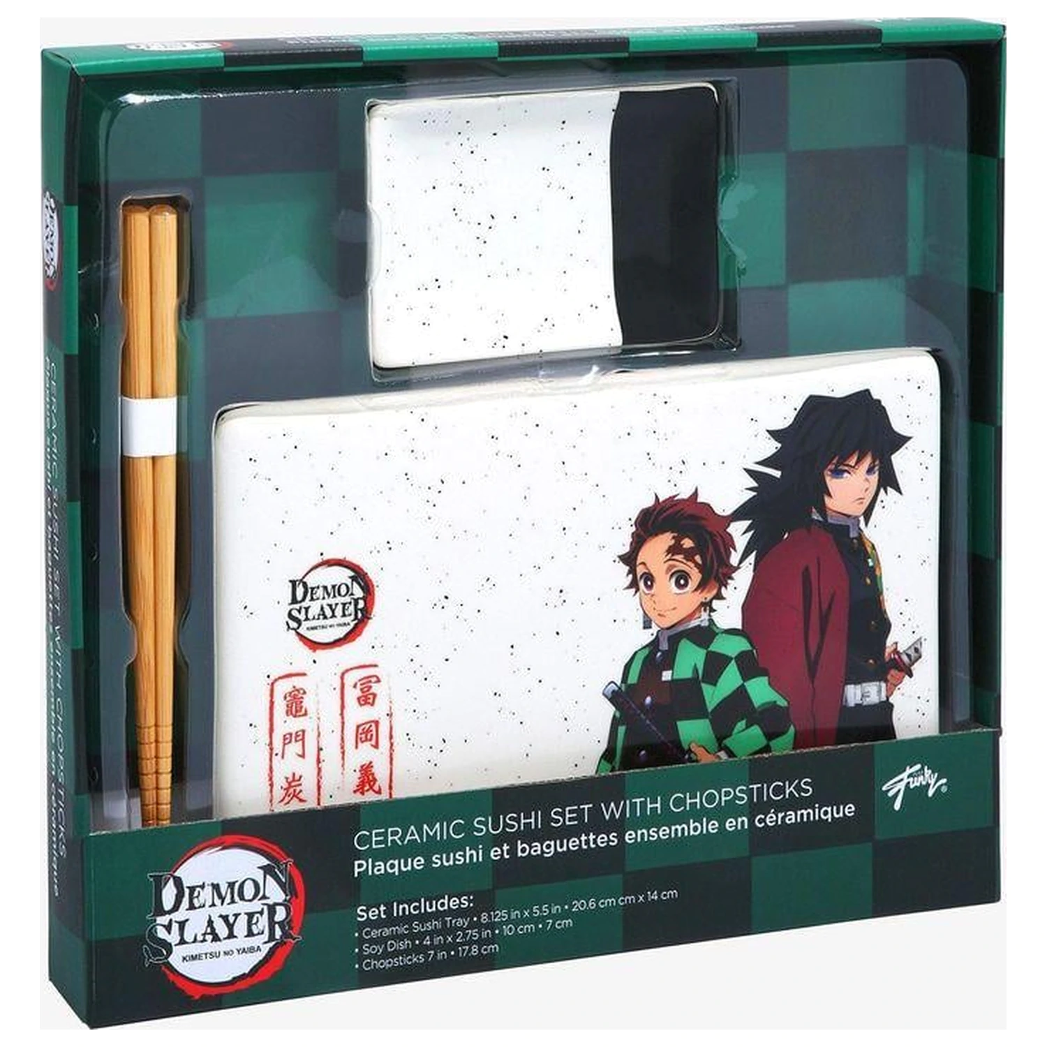 Demon Slayer Zestaw do Sushi Tanjiro & Giyu zdjęcie produktu