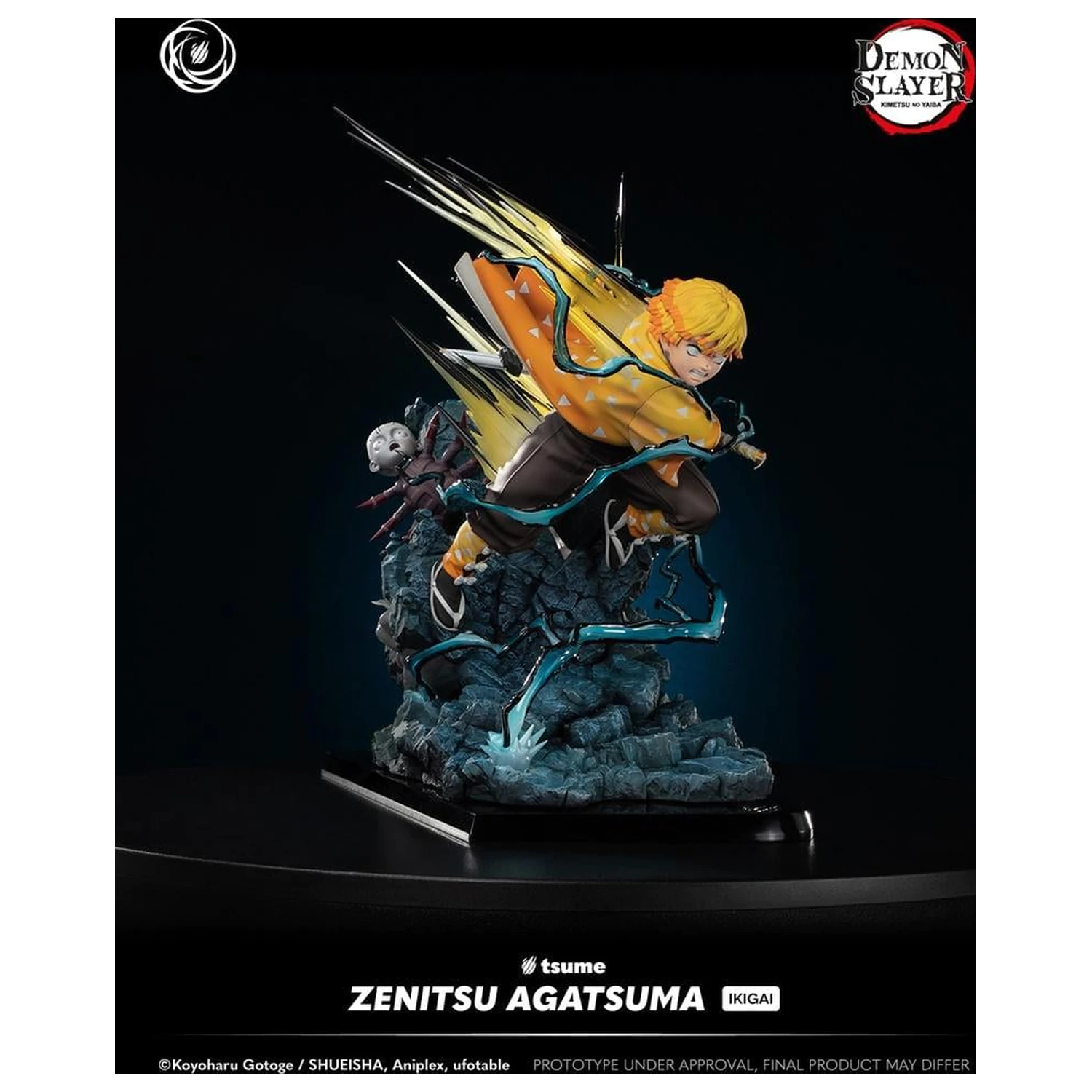 Statua Demon Slayer Zenitsu Agatsuma Ikigai 1/6 By Tsume 41 cm zdjęcie produktu