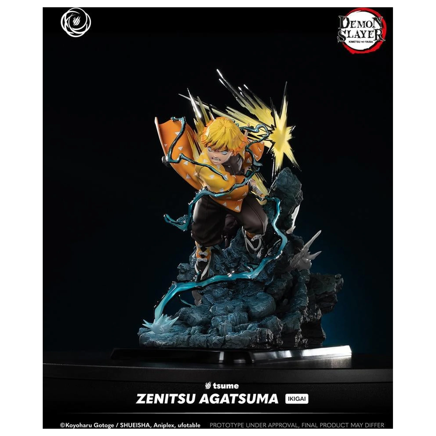 Statua Demon Slayer Zenitsu Agatsuma Ikigai 1/6 By Tsume 41 cm zdjęcie produktu