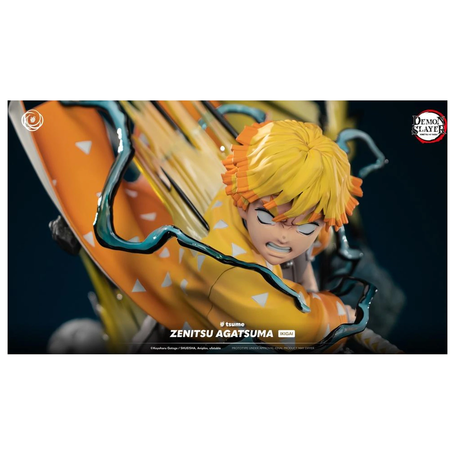Statua Demon Slayer Zenitsu Agatsuma Ikigai 1/6 By Tsume 41 cm zdjęcie produktu