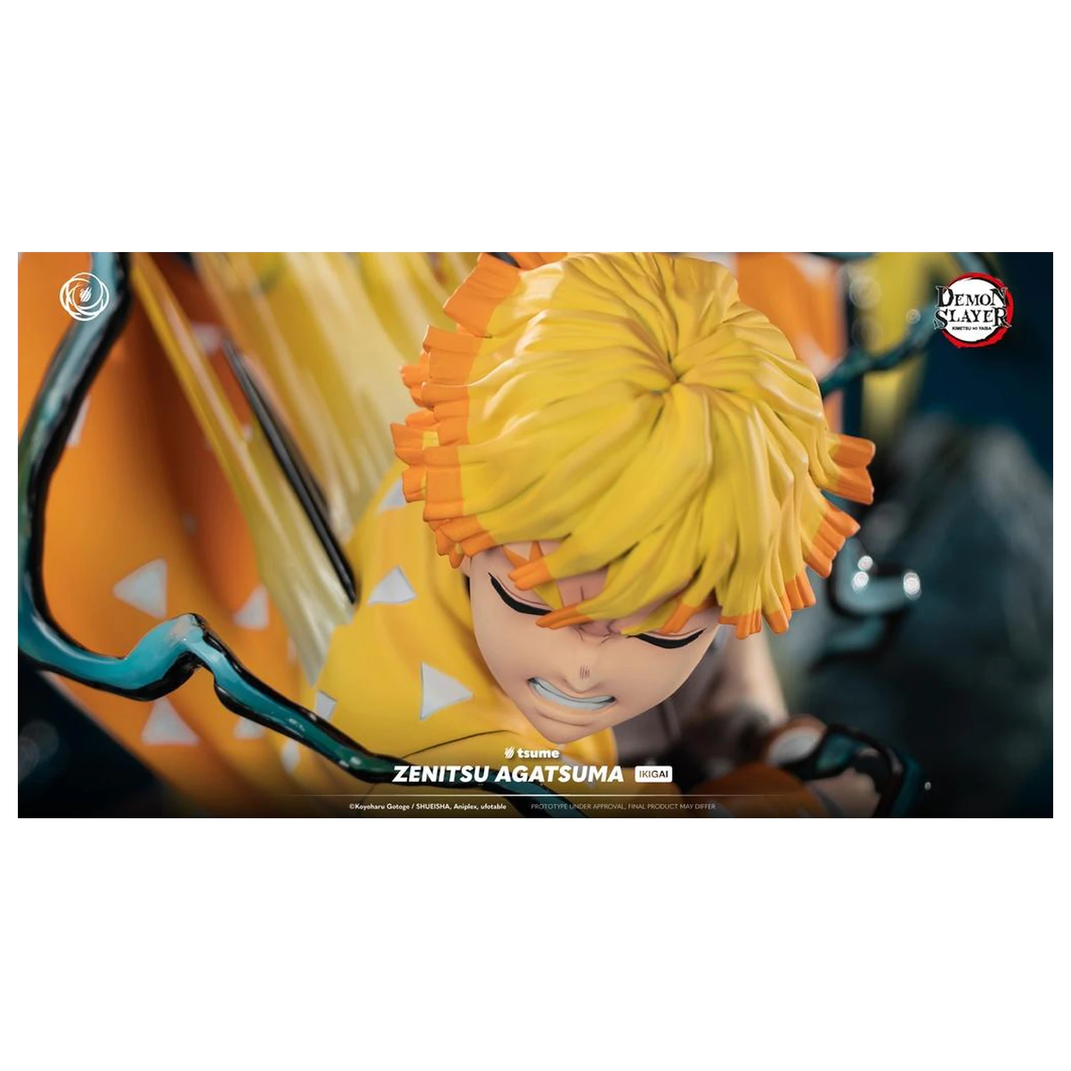 Statua Demon Slayer Zenitsu Agatsuma Ikigai 1/6 By Tsume 41 cm zdjęcie produktu