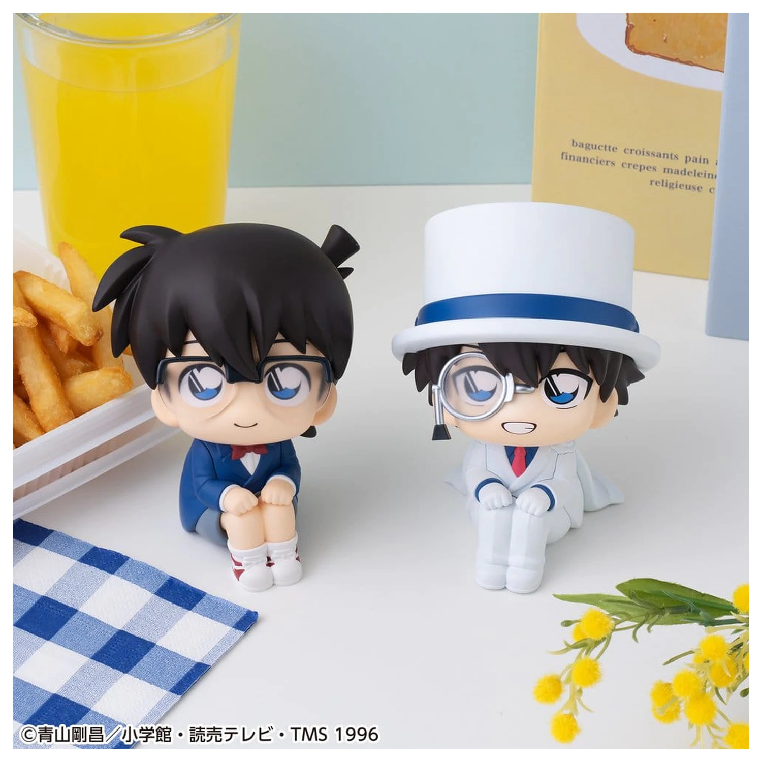 Detective Conan Look Up PVC Figurki 2-pak Conan Edogawa & Kid the Phantom Thief 11 cm (z prezentem) zdjęcie produktu