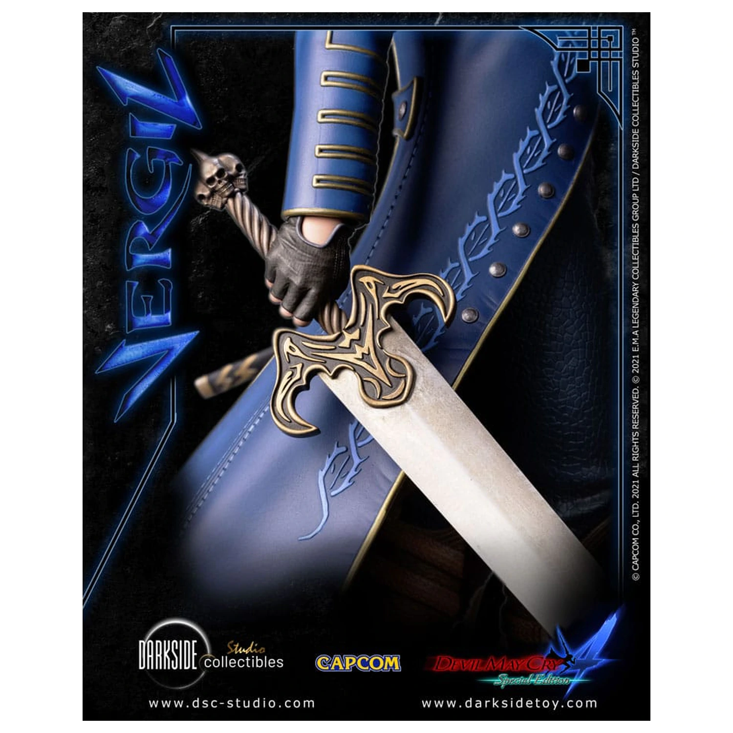 Devil May Cry 4 Premium Statua 1/4 Vergil 51 cm zdjęcie produktu