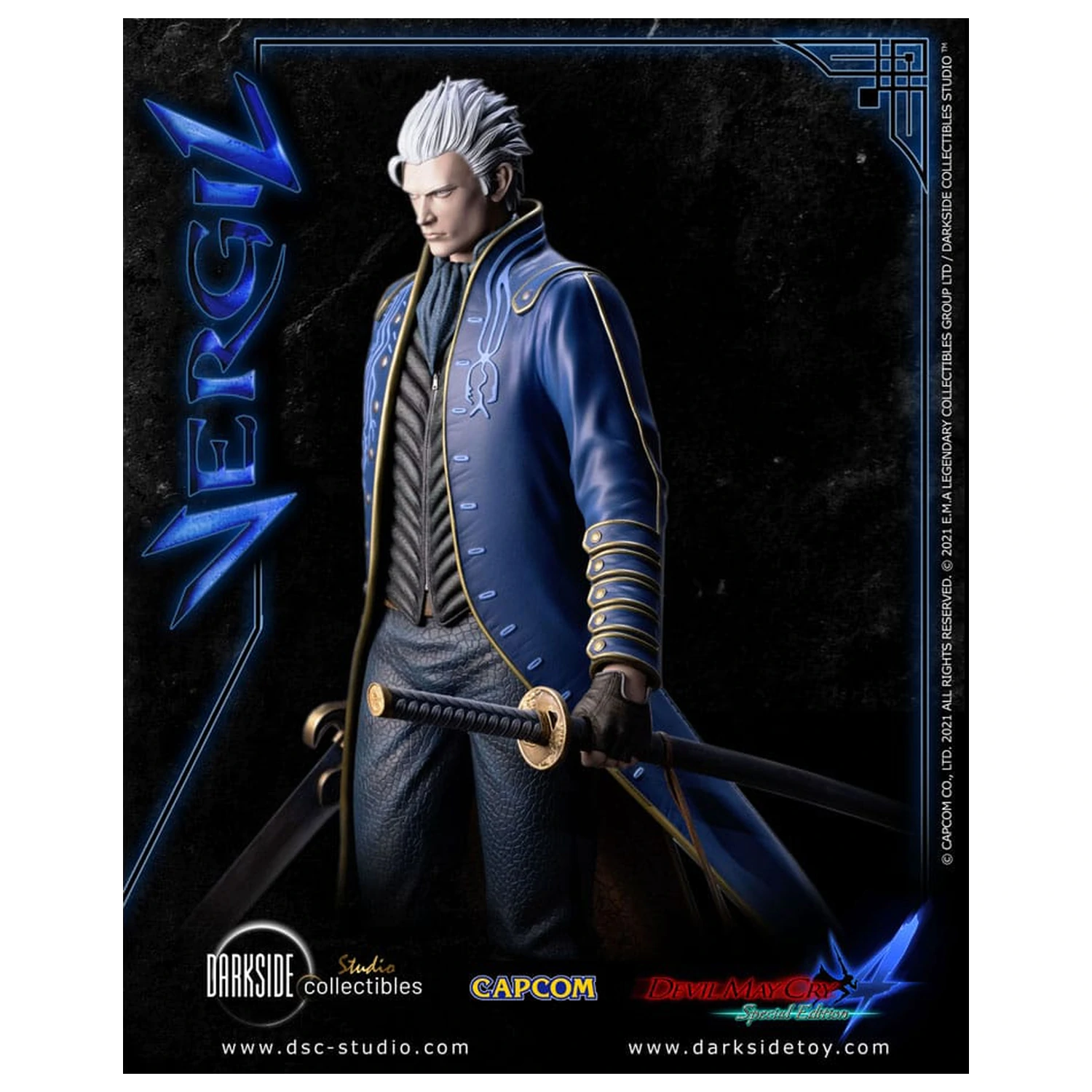 Devil May Cry 4 Premium Statua 1/4 Vergil 51 cm zdjęcie produktu