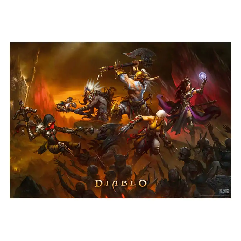 Diablo Gaming Puzzle Heroes Battle (1000 elementów) zdjęcie produktu