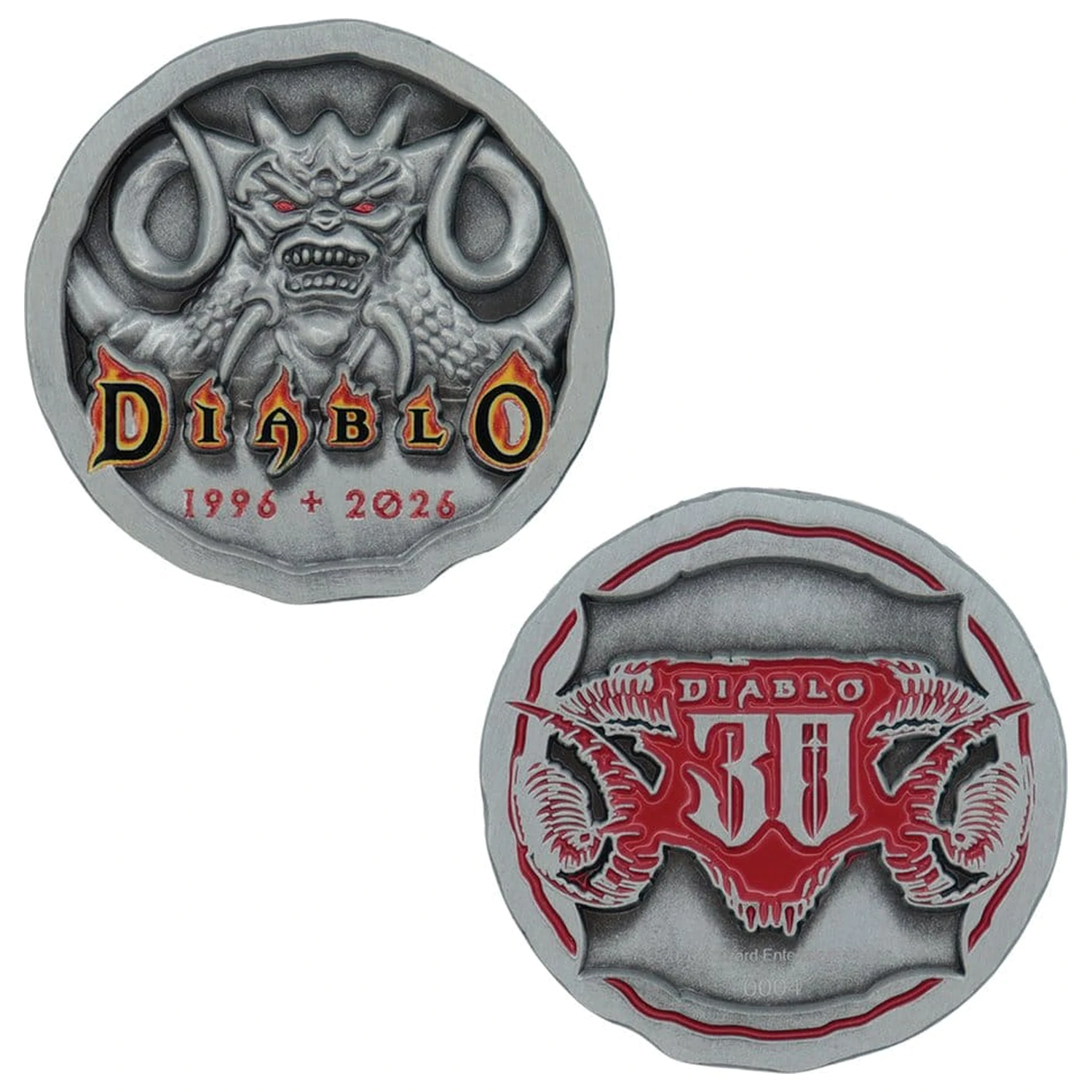 Diablo Collectable Coin 30th Anniversary Limited Edition Kolekcjonerska Moneta zdjęcie produktu