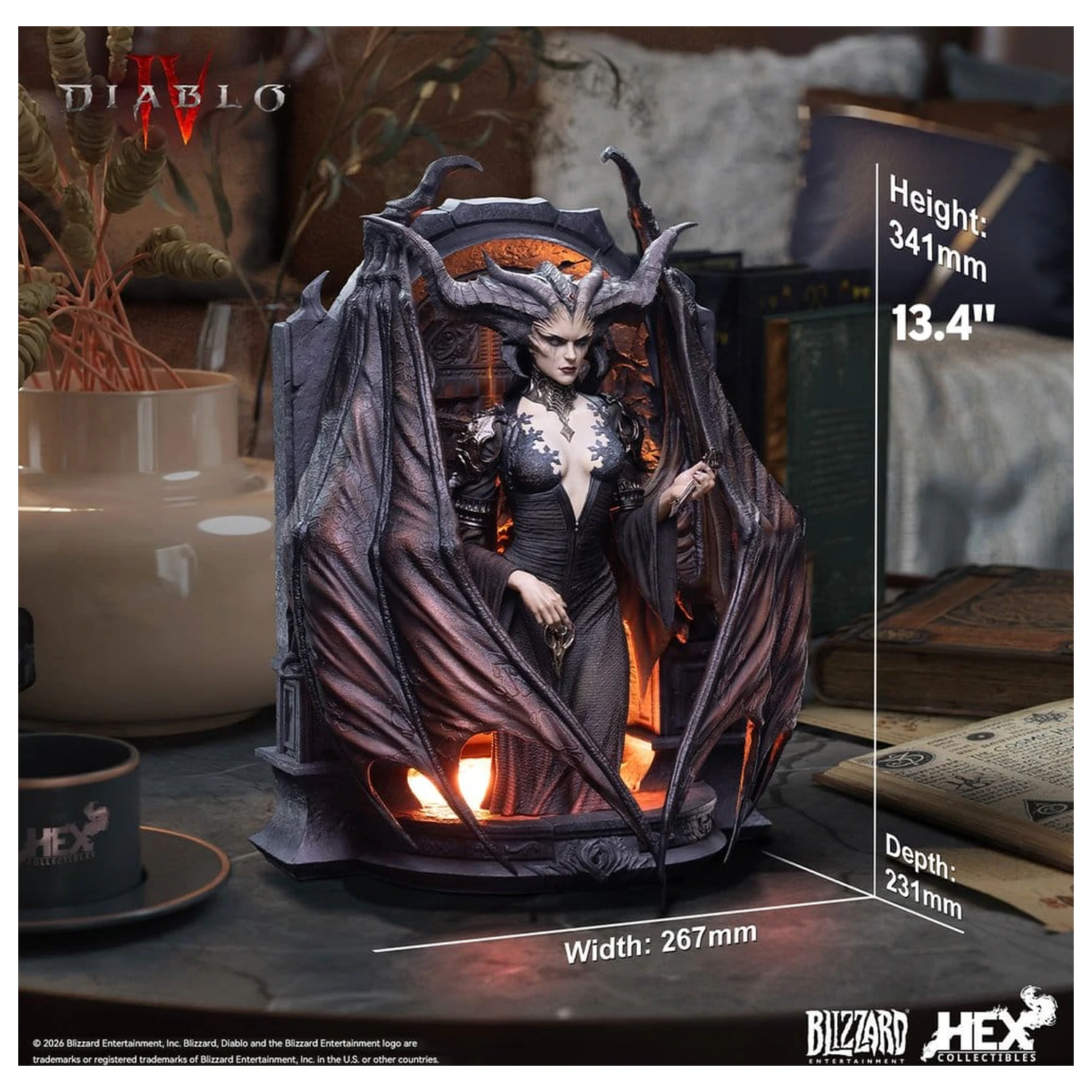 Diablo IV Art Statuetka Lilith 34 cm zdjęcie produktu