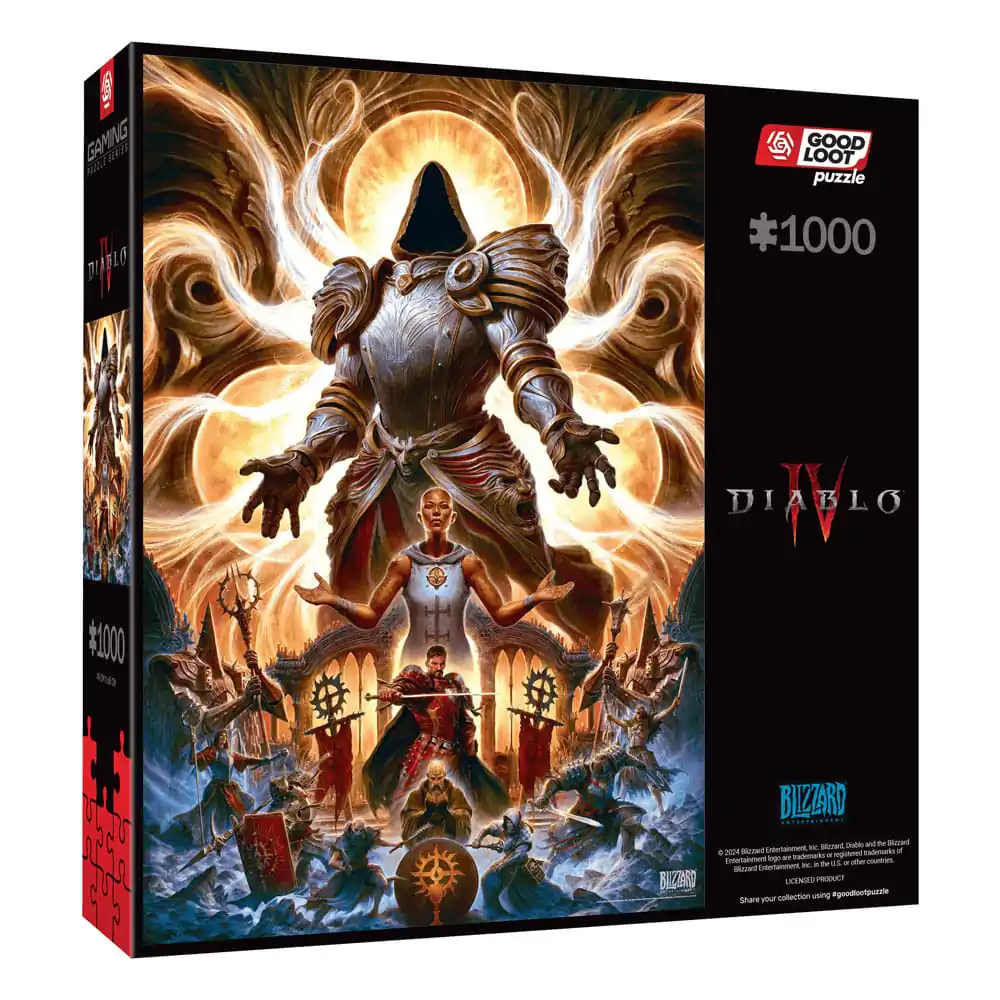 Diablo IV Gaming Puzzle Inarius The Father (1000 elementów) zdjęcie produktu