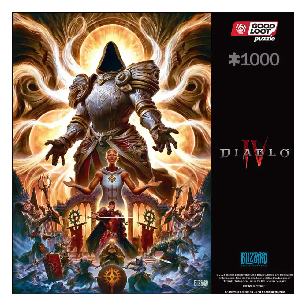 Diablo IV Gaming Puzzle Inarius The Father (1000 elementów) zdjęcie produktu