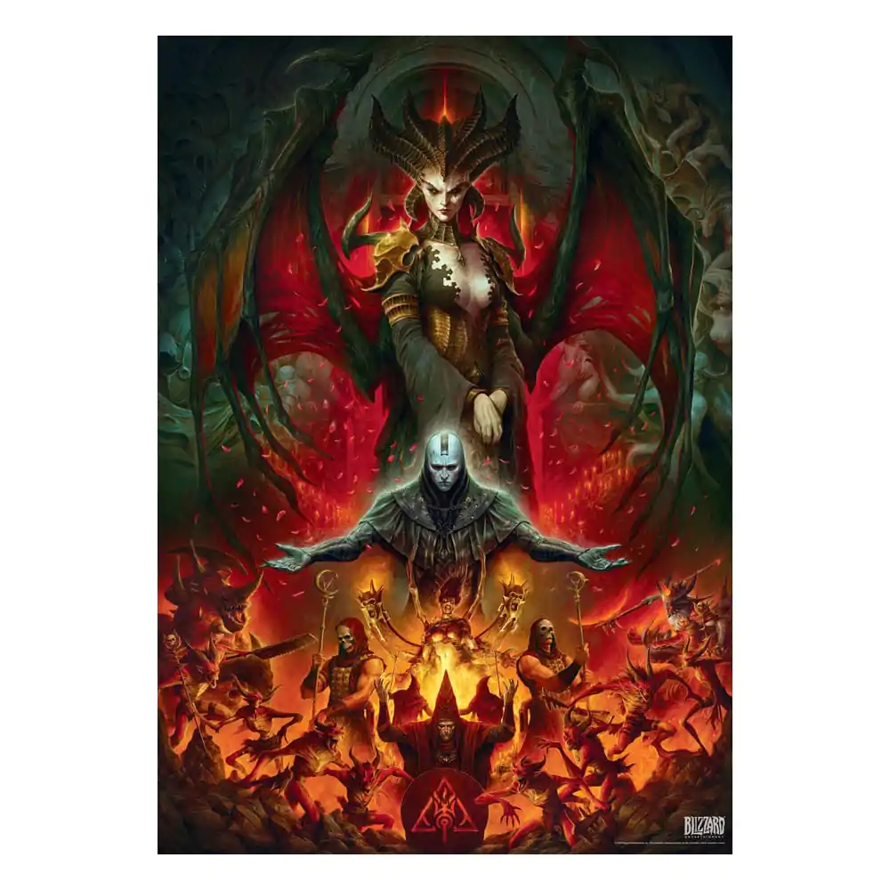 Puzzle Diablo IV Gaming Kompozycja Lilith (1000 elementów) zdjęcie produktu