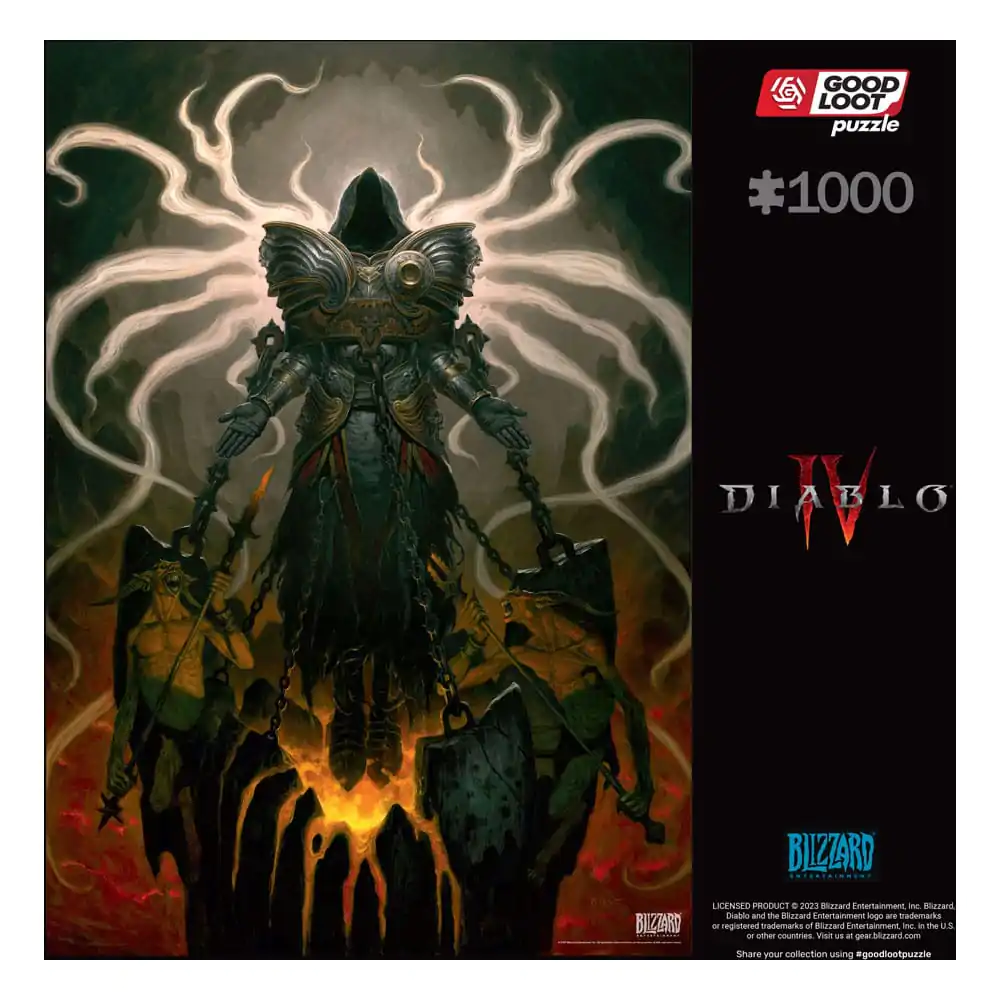 Puzzle Diablo IV Gaming Inarius (1000 elementów) zdjęcie produktu