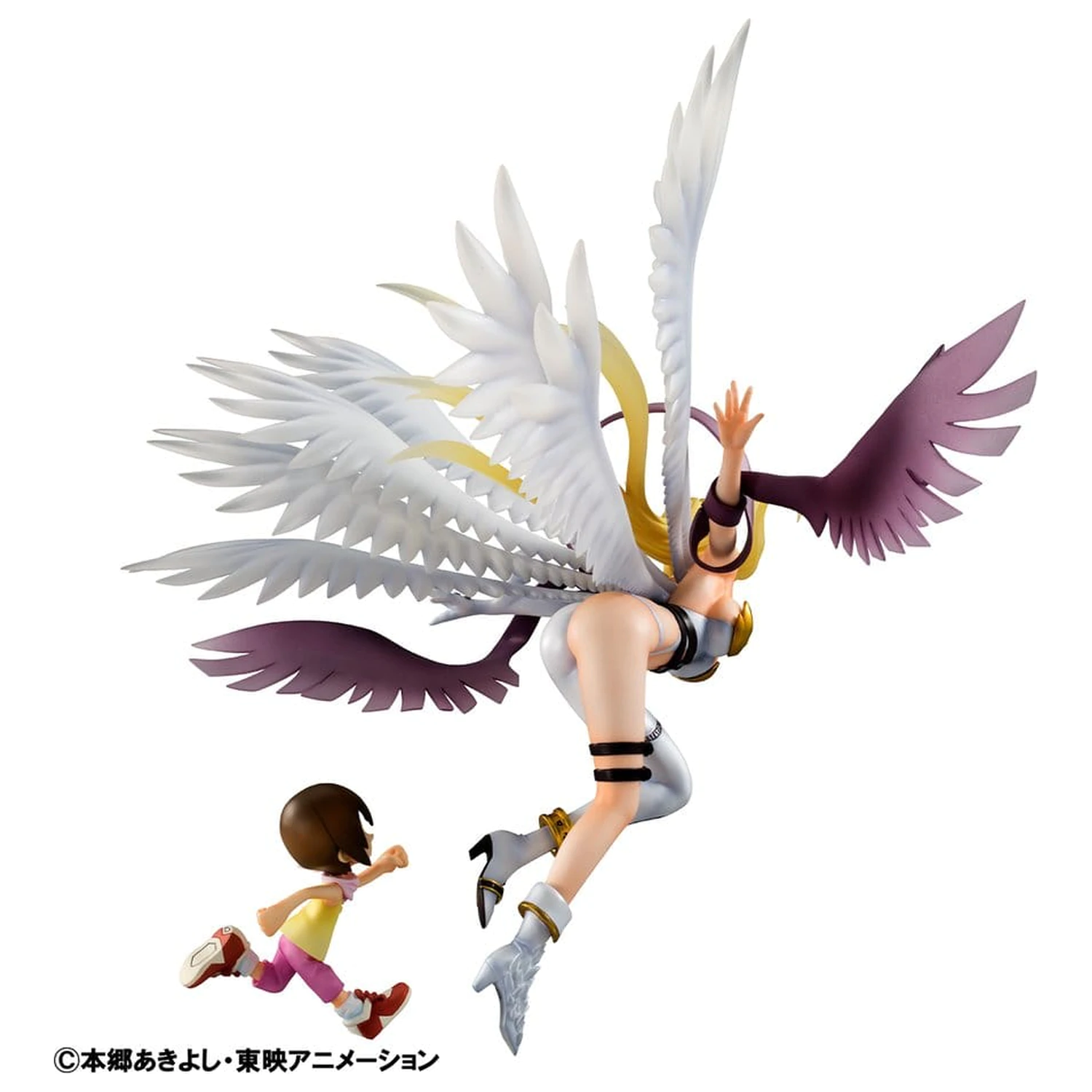 Digimon Adventure Precious G.E.M. Series PVC Statua Angewomon & Hikari Yagami 22 cm zdjęcie produktu