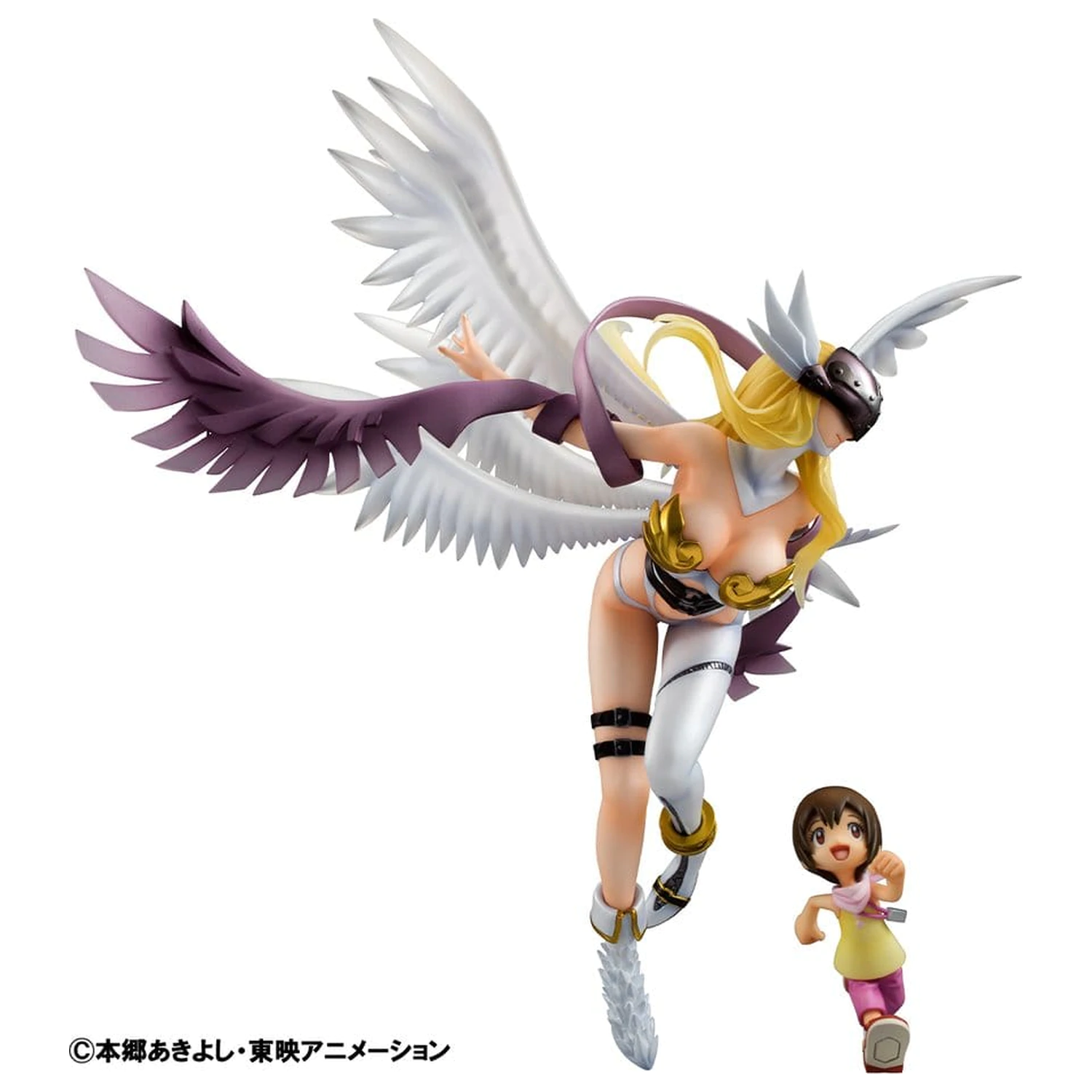 Digimon Adventure Precious G.E.M. Series PVC Statua Angewomon & Hikari Yagami 22 cm zdjęcie produktu