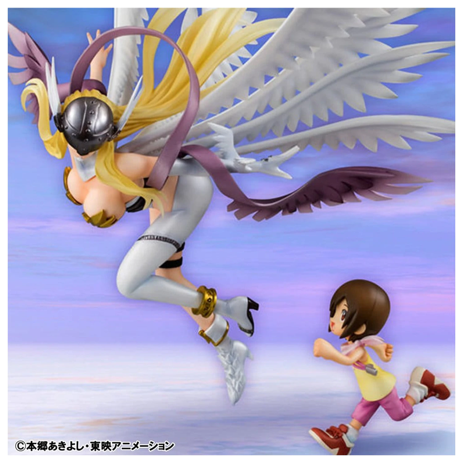 Digimon Adventure Precious G.E.M. Series PVC Statua Angewomon & Hikari Yagami 22 cm zdjęcie produktu