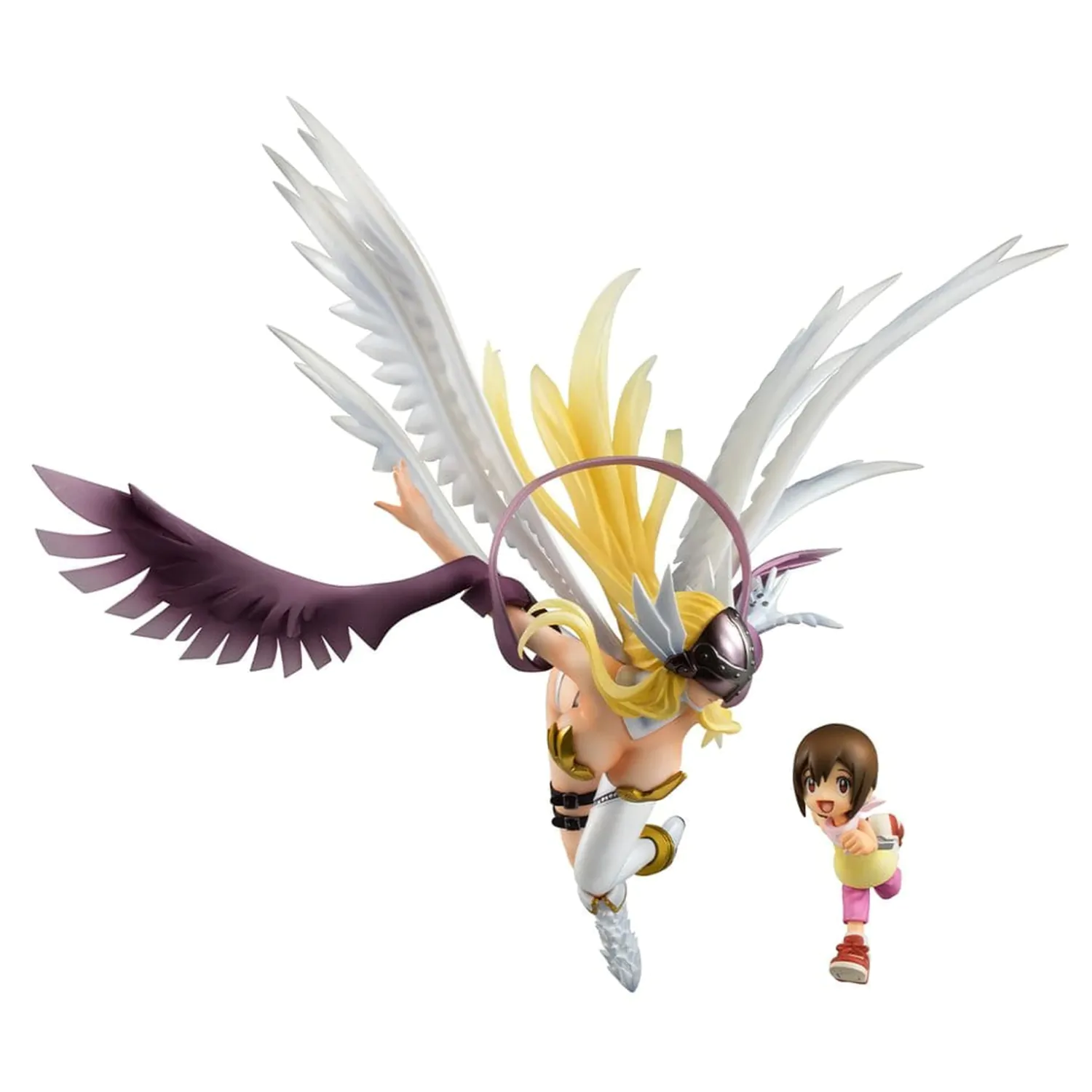 Digimon Adventure Precious G.E.M. Series PVC Statua Angewomon & Hikari Yagami 22 cm zdjęcie produktu
