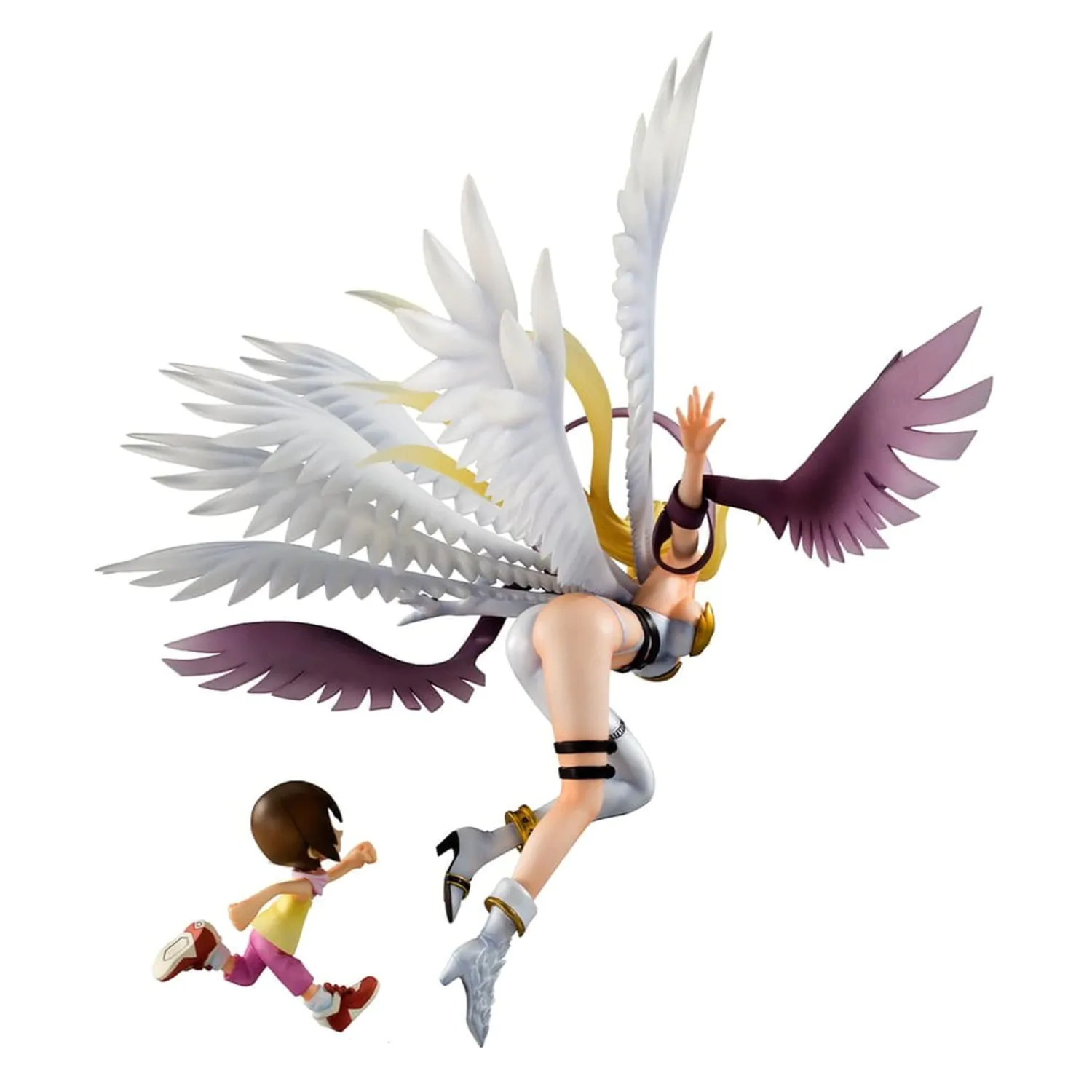Digimon Adventure Precious G.E.M. Series PVC Statua Angewomon & Hikari Yagami 22 cm zdjęcie produktu