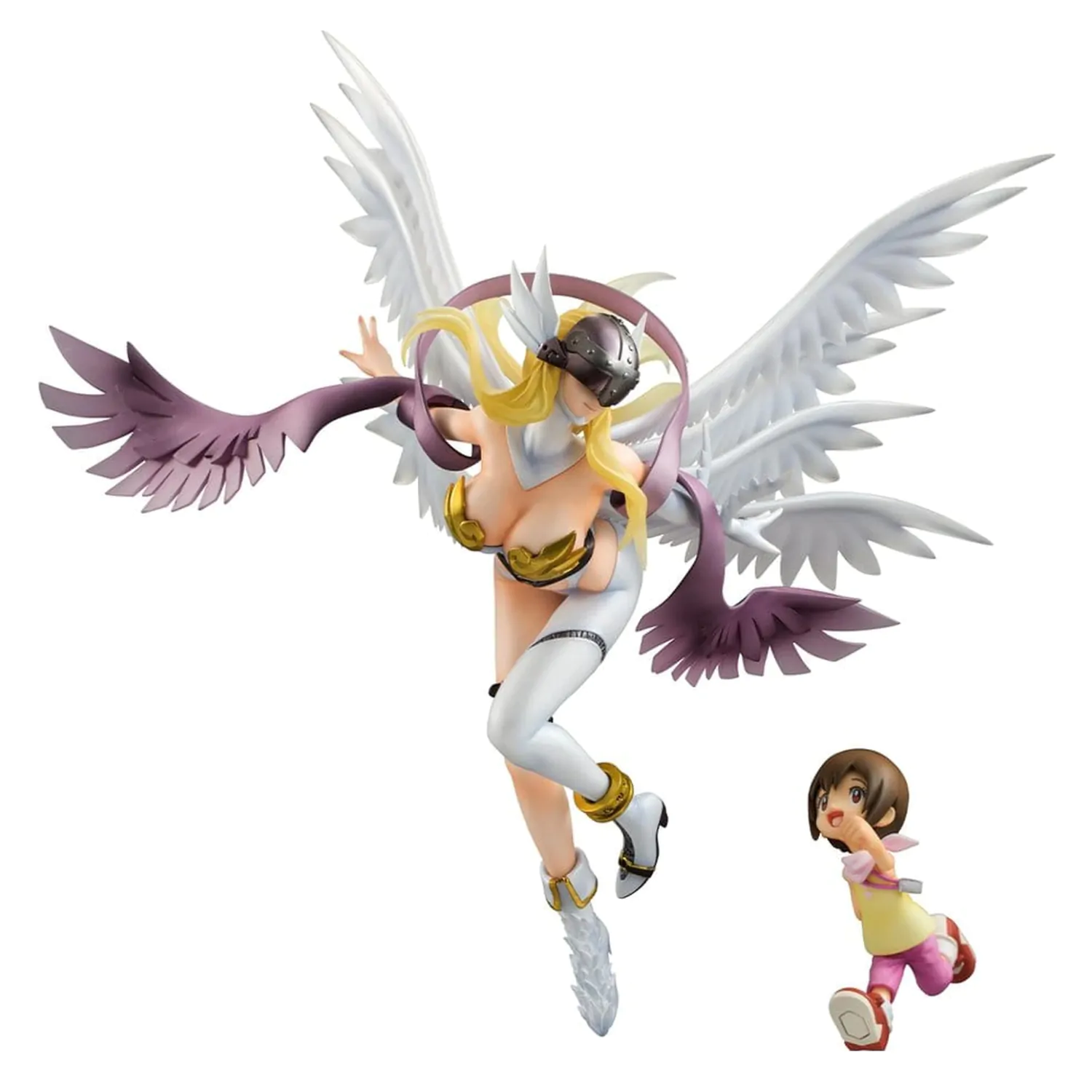 Digimon Adventure Precious G.E.M. Series PVC Statua Angewomon & Hikari Yagami 22 cm zdjęcie produktu
